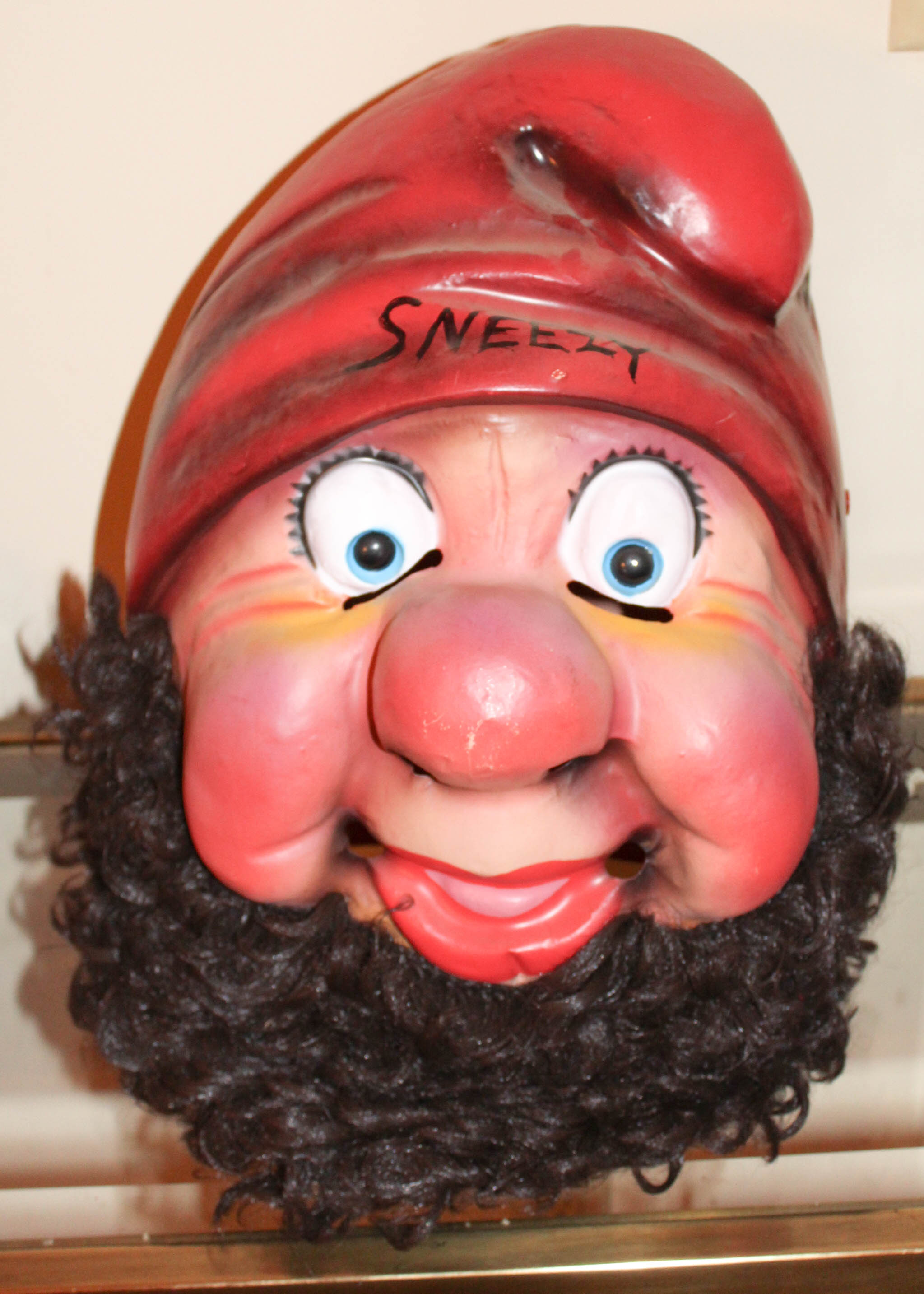 Three Vintage Dwarf Masks