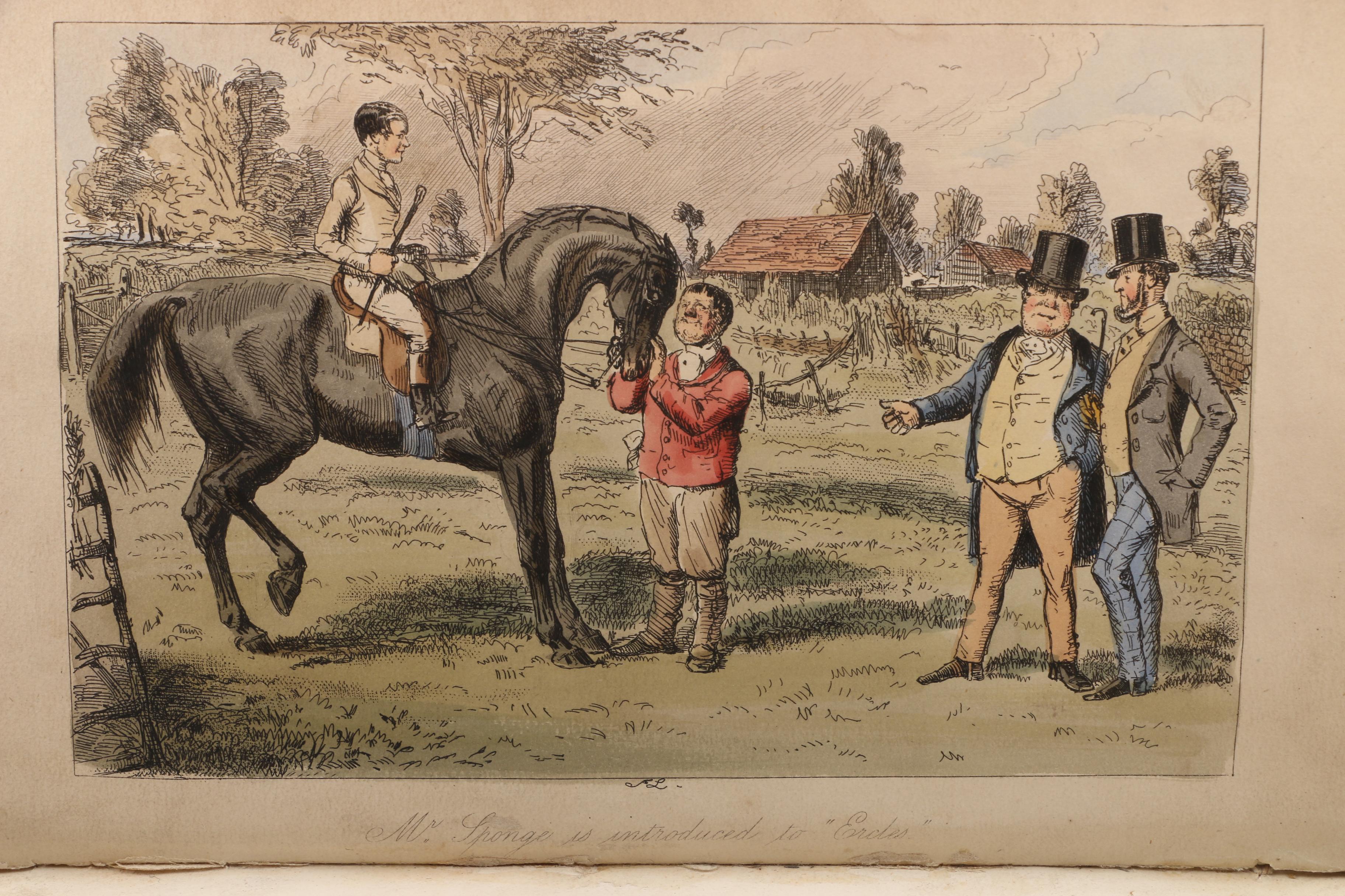 1853 "Mr. Sponge's Sporting Tour" by Robert Smith Surtees