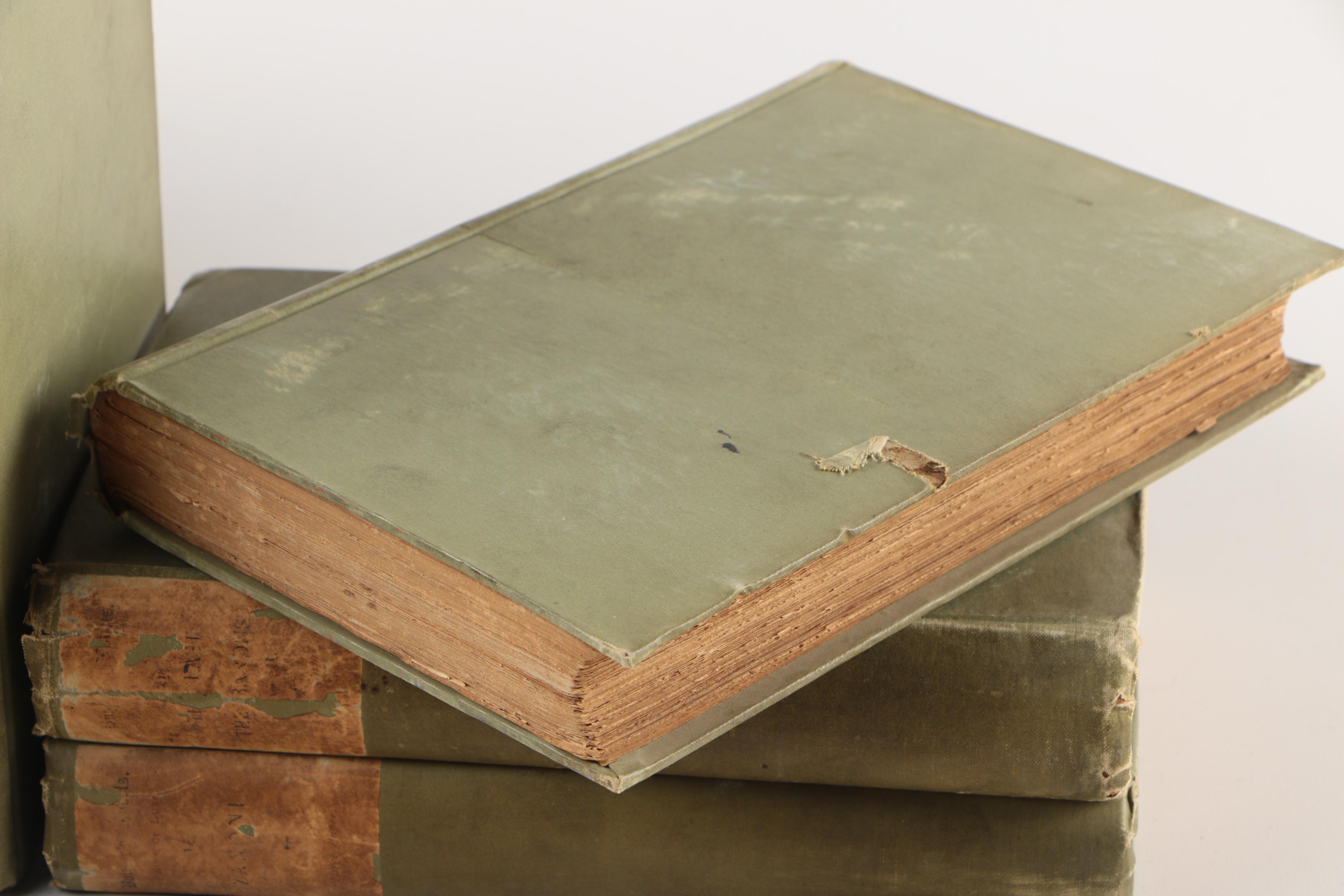 1891 Limited Edition "Bulwer's Novels" Multi-Volume Set