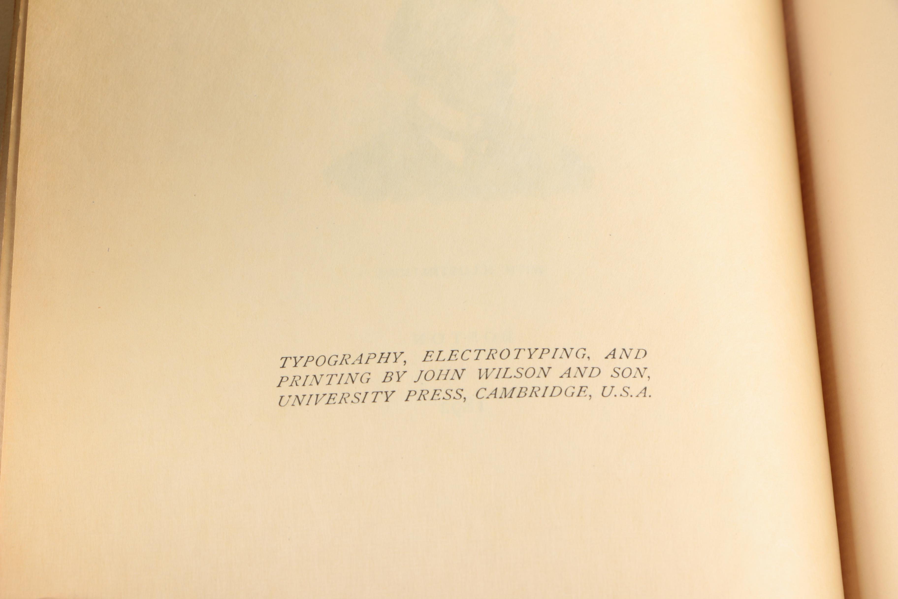 1891 Limited Edition "Bulwer's Novels" Multi-Volume Set