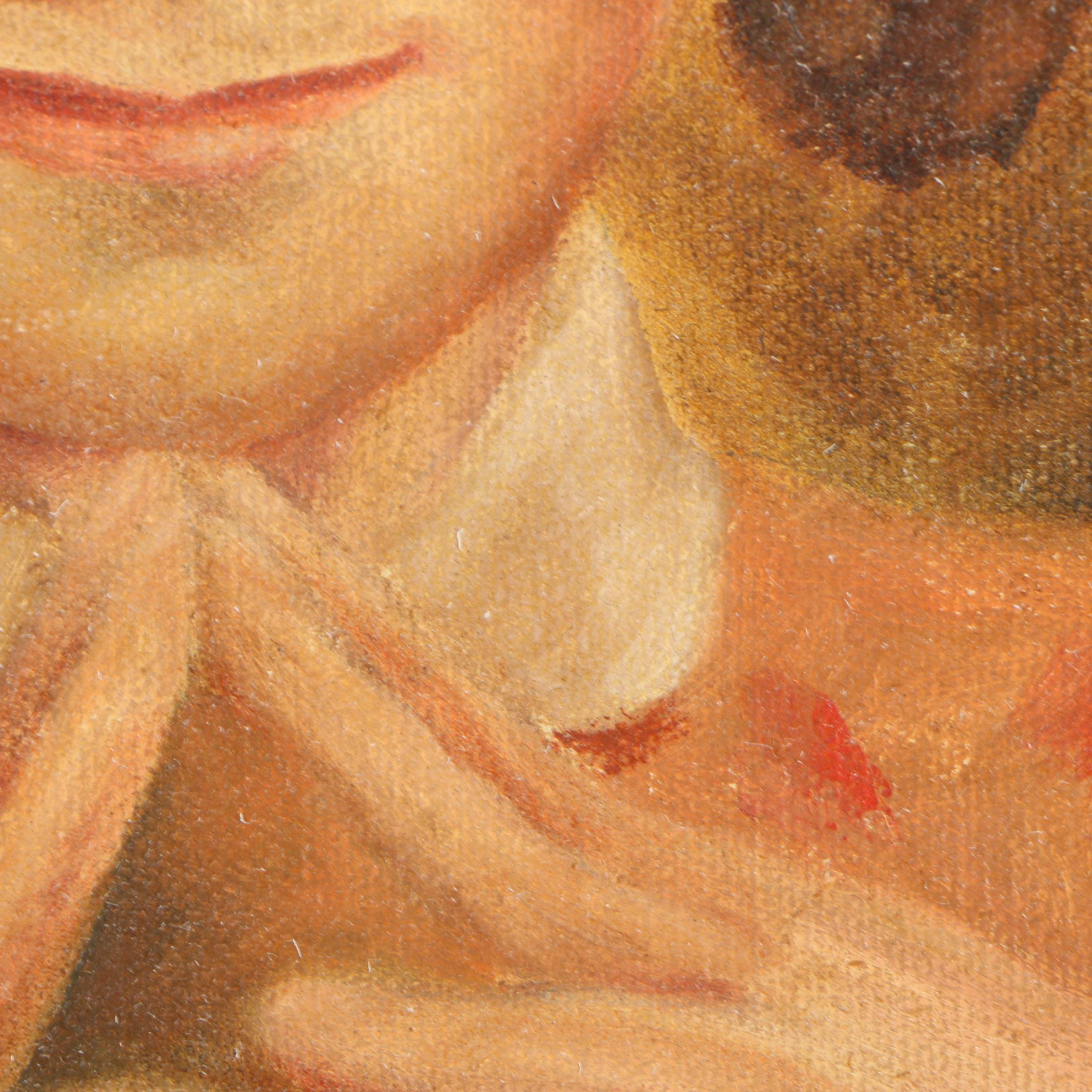 Frances O'Farrell Oil Portrait Painting