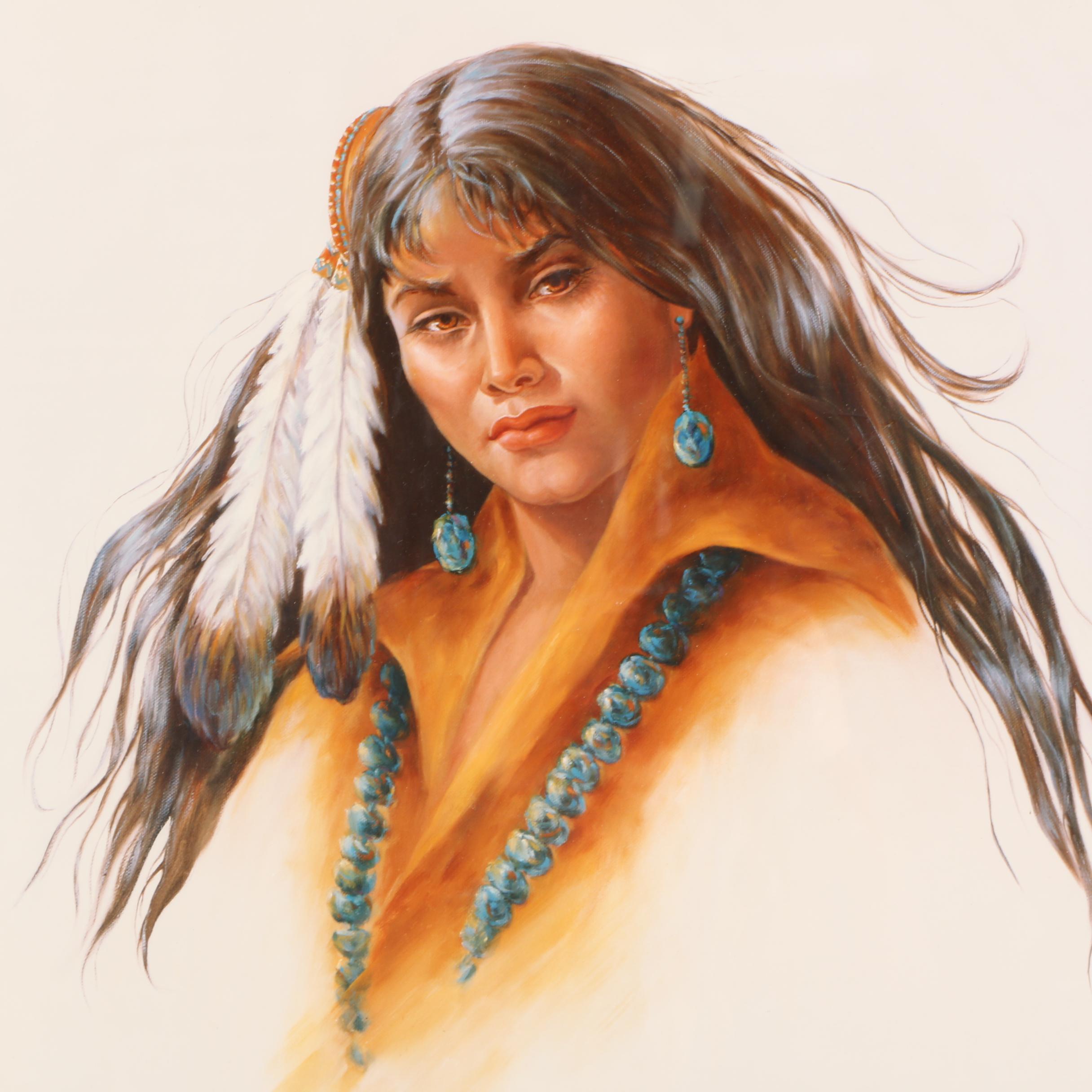 Frances O'Farrell Limited Edition Giclee Portrait