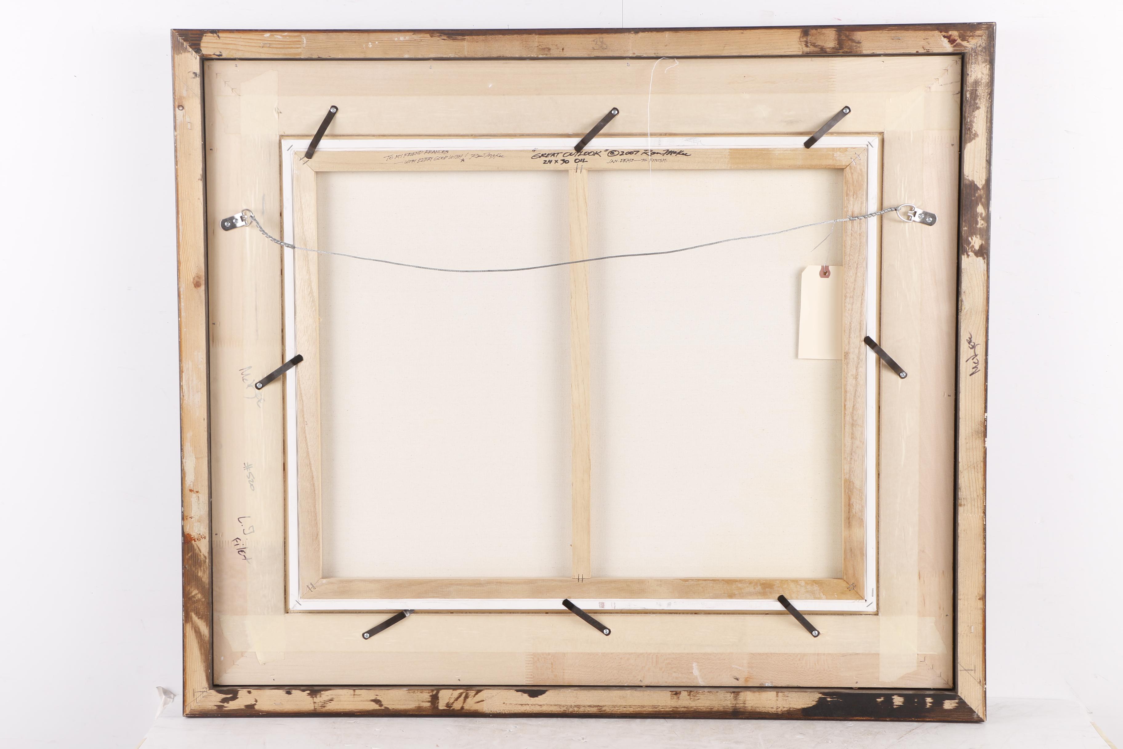 Ron McKee Oil Painting "Great Outlook"