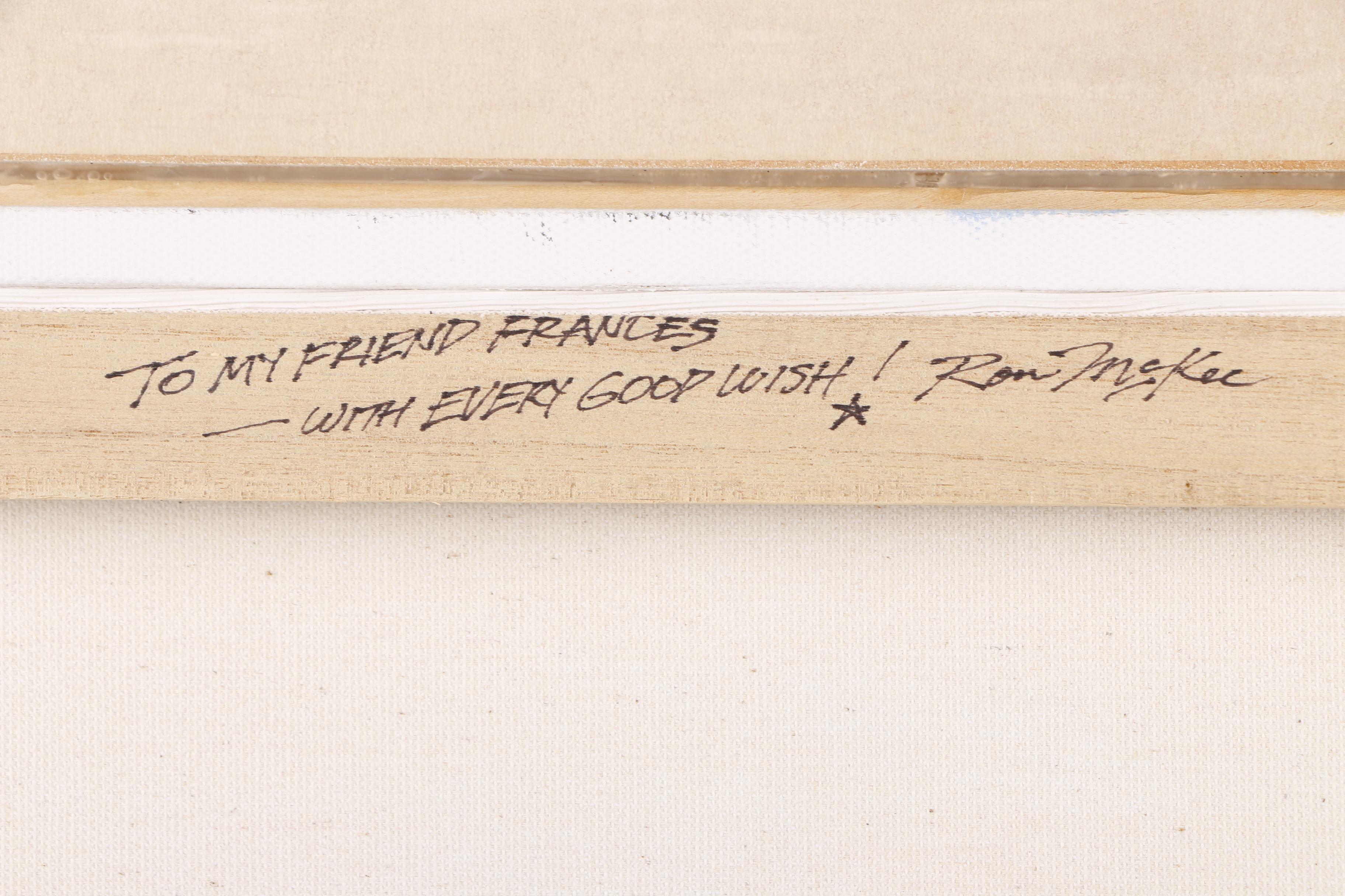 Ron McKee Oil Painting "Great Outlook"