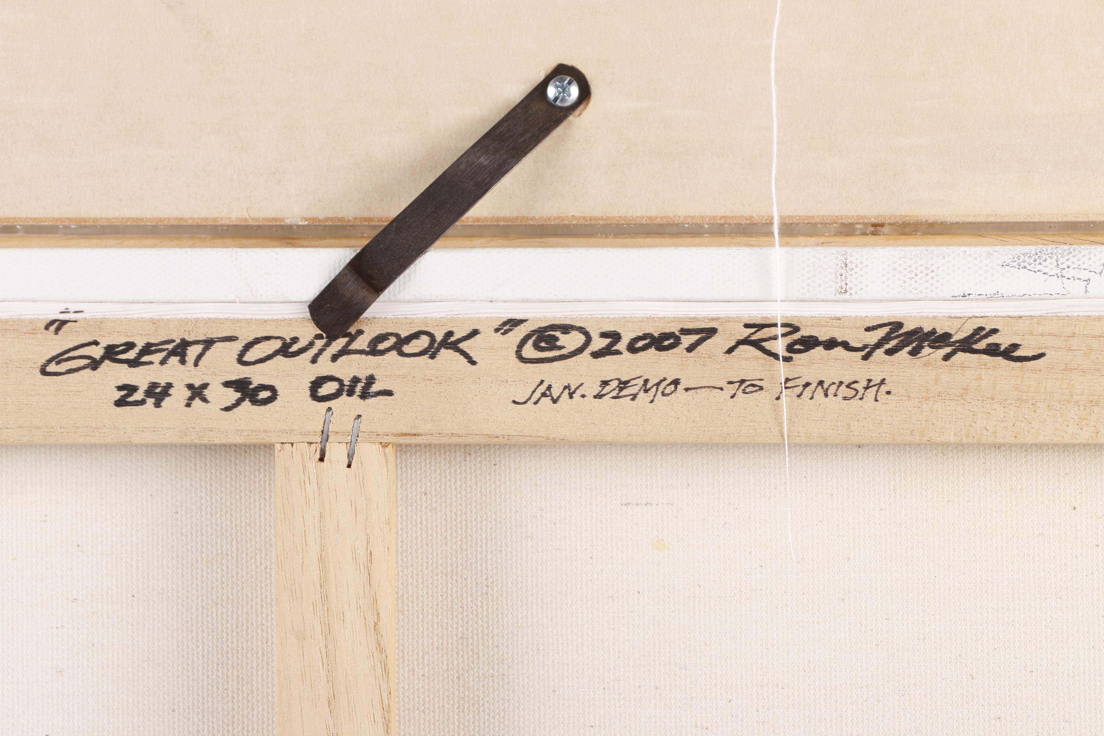 Ron McKee Oil Painting "Great Outlook"