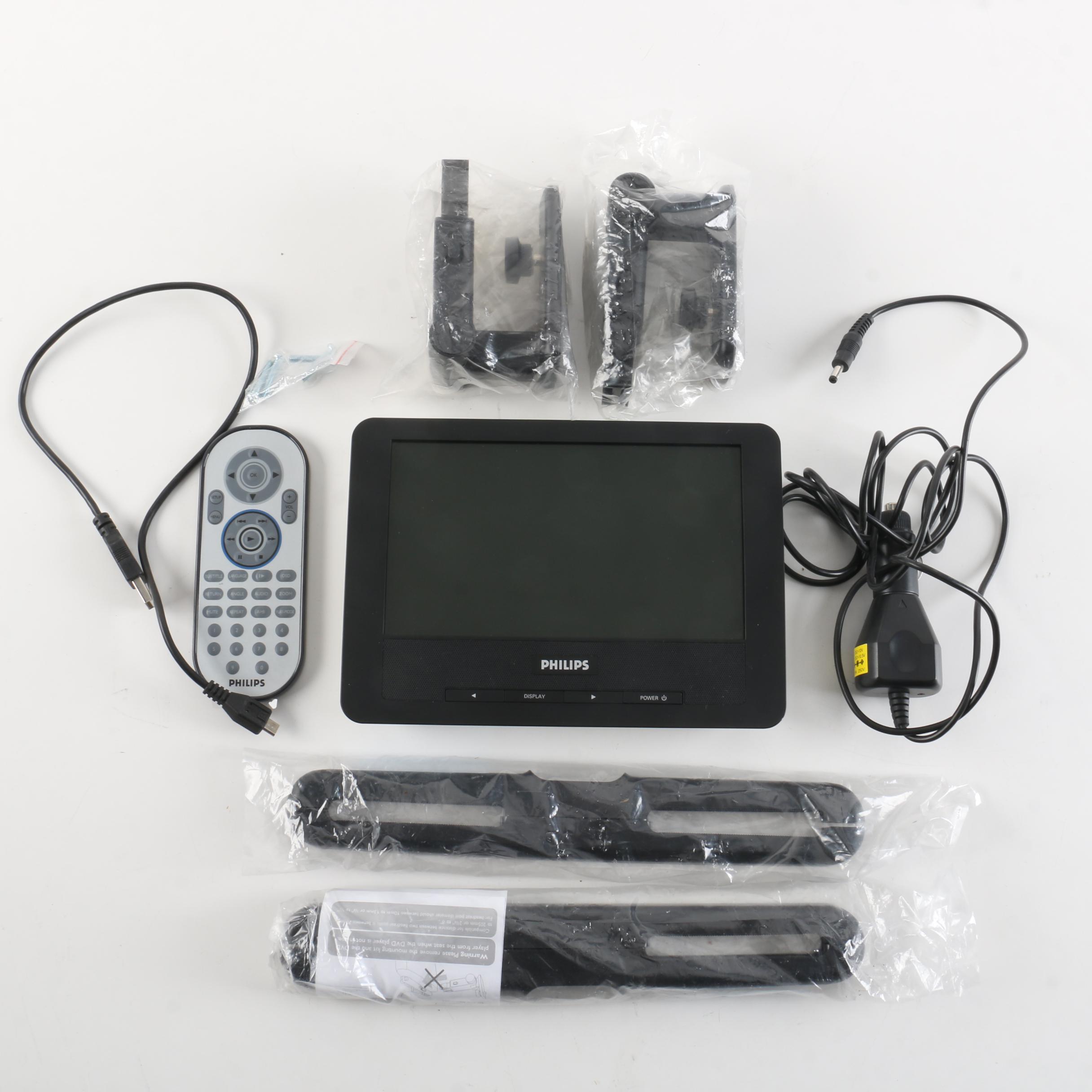Philips Portable LCD Screen and Accessories