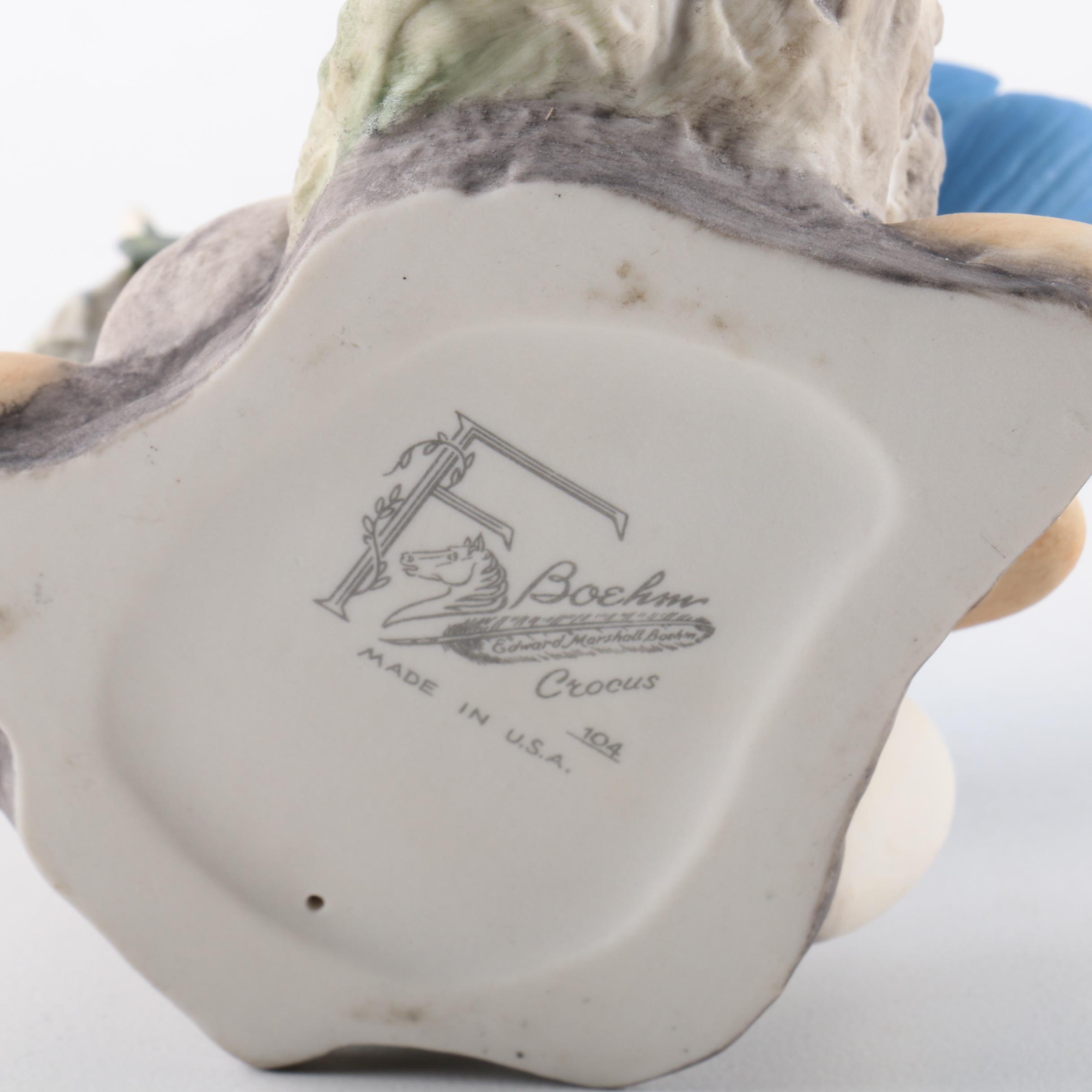 Boehm Porcelain "Crocus" Figurine