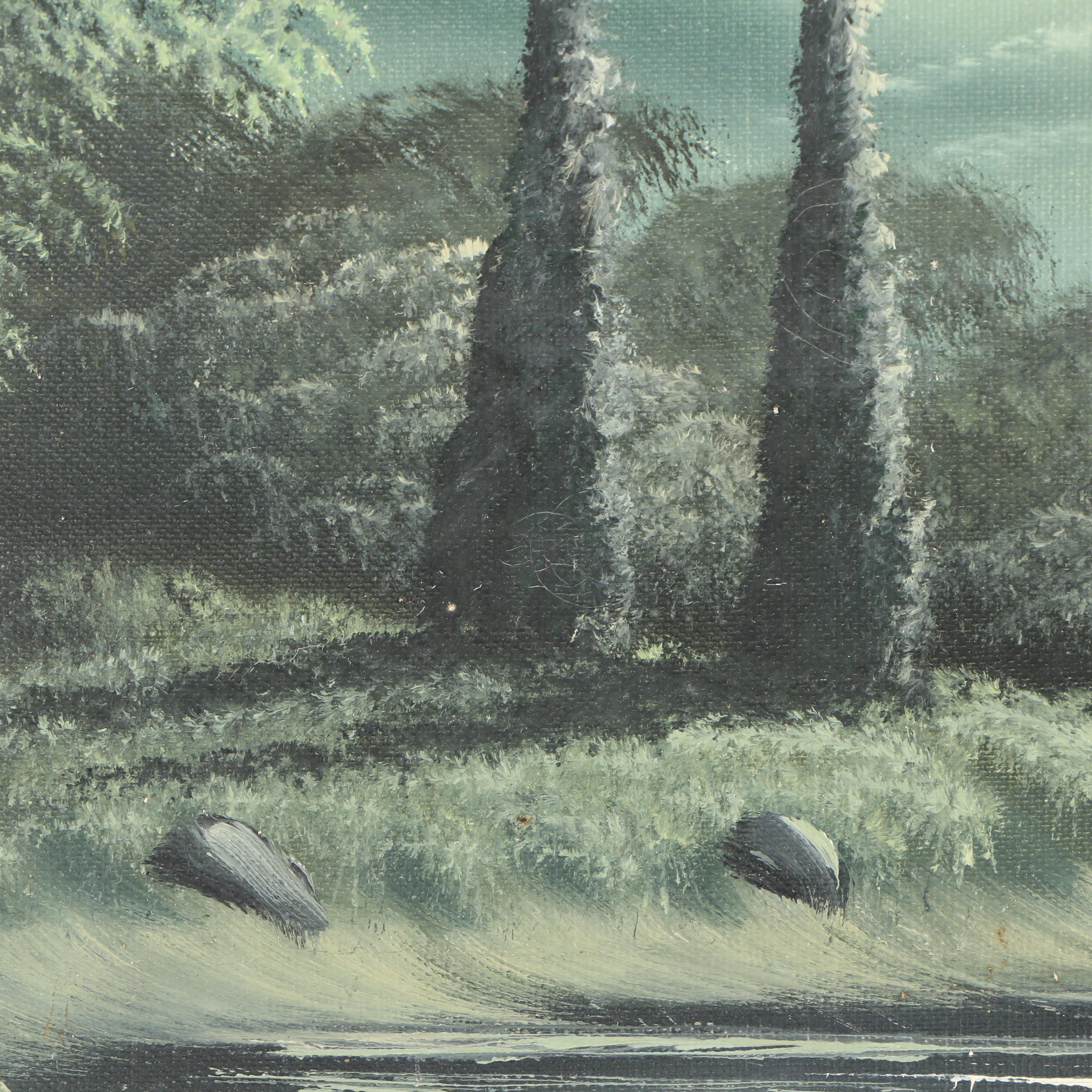 Carl Lohman Oil Painting