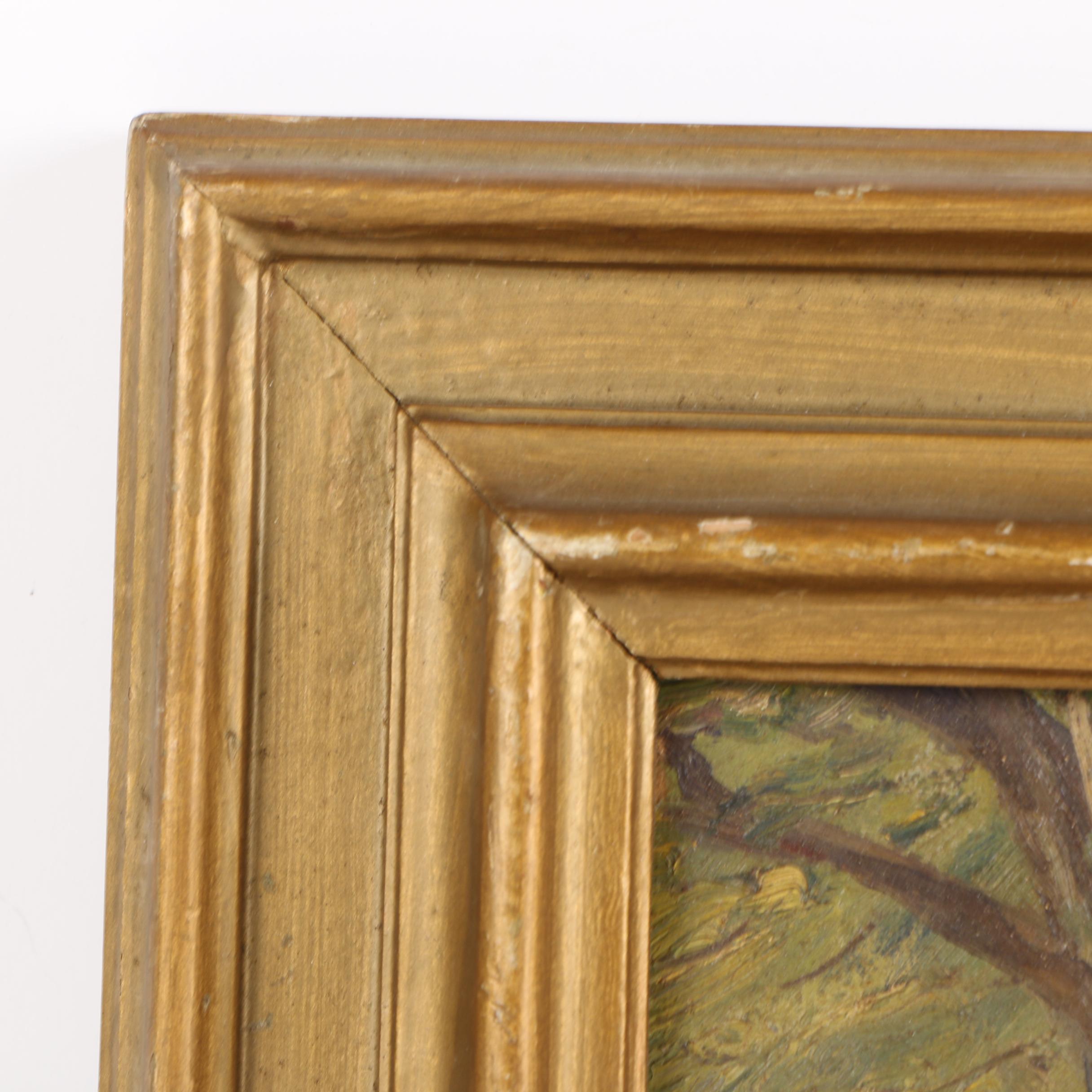 Alfred E.R. Van De Velde Landscape Painting