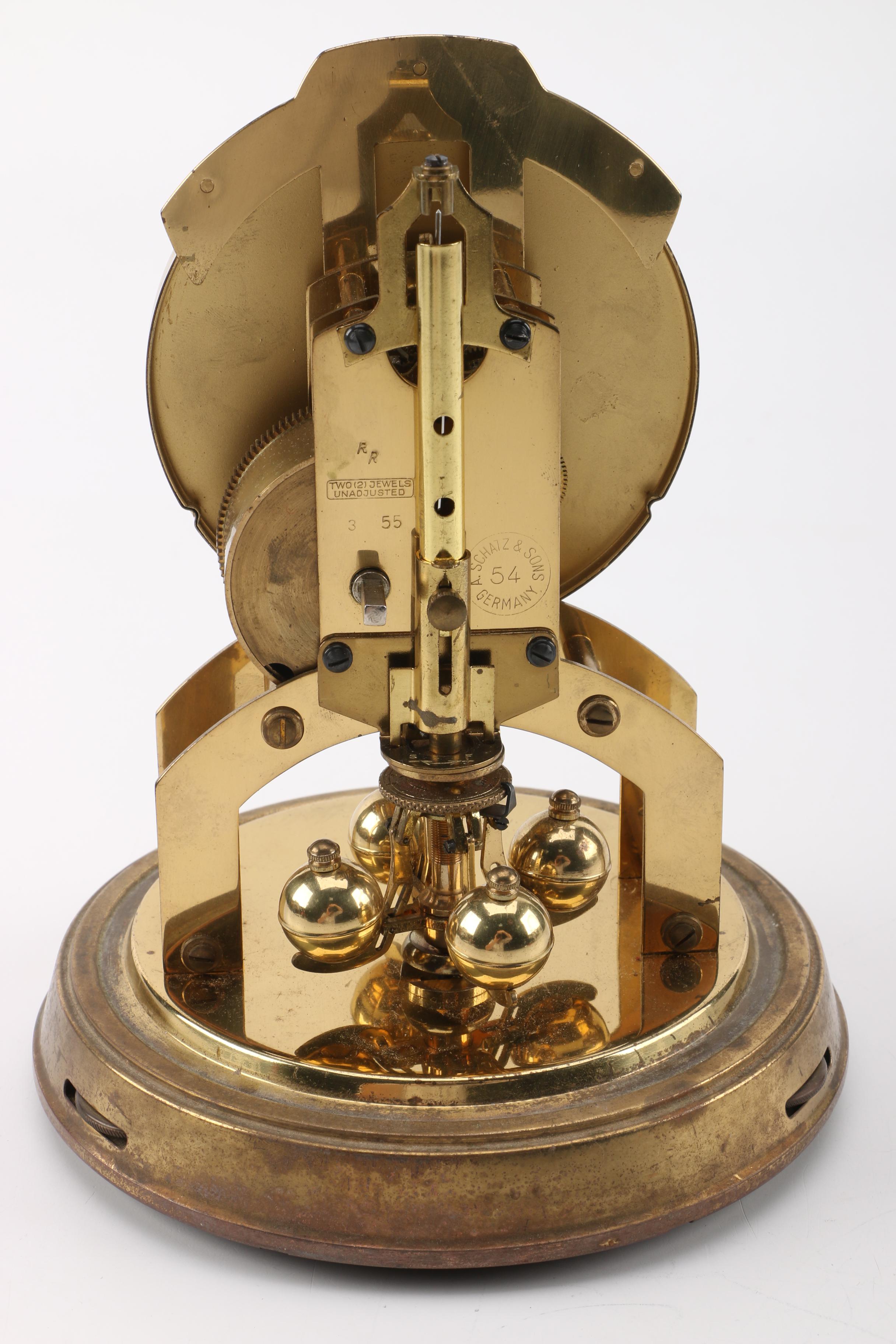 Vintage German Schatz 1000 Day Anniversary Clock