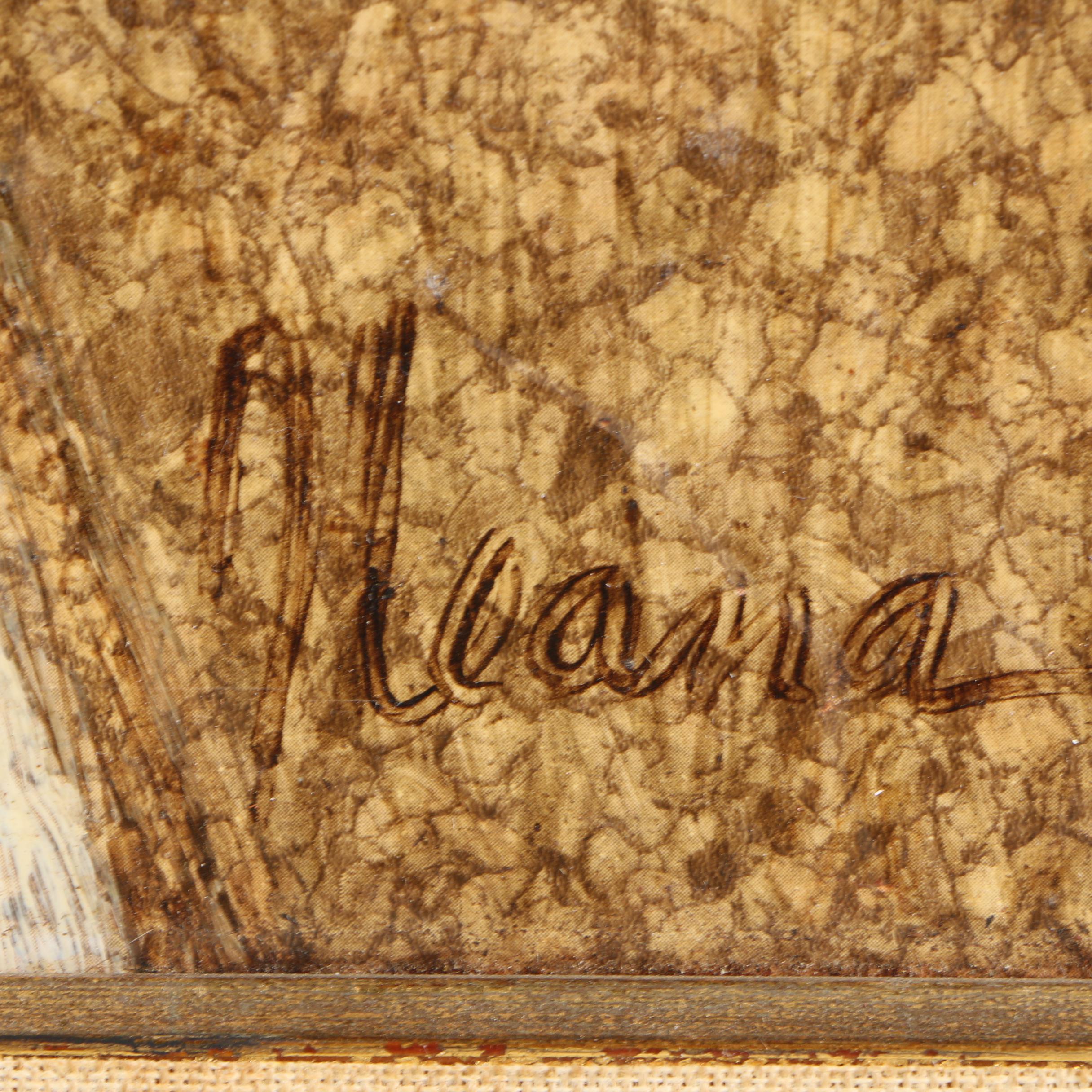 Oil Portrait Painting of a Woman