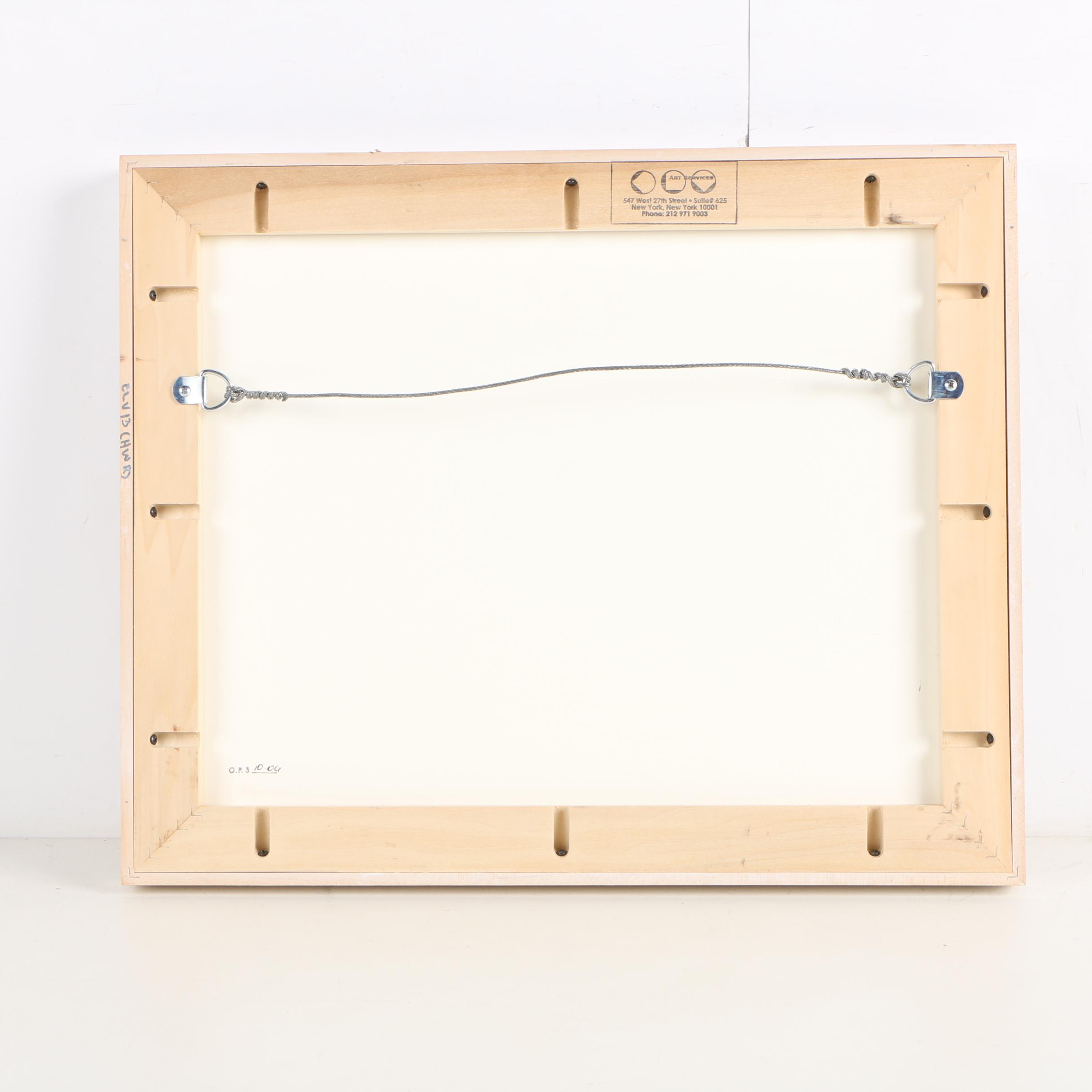 Limited Edition Serigraph on Paper "Stupa"