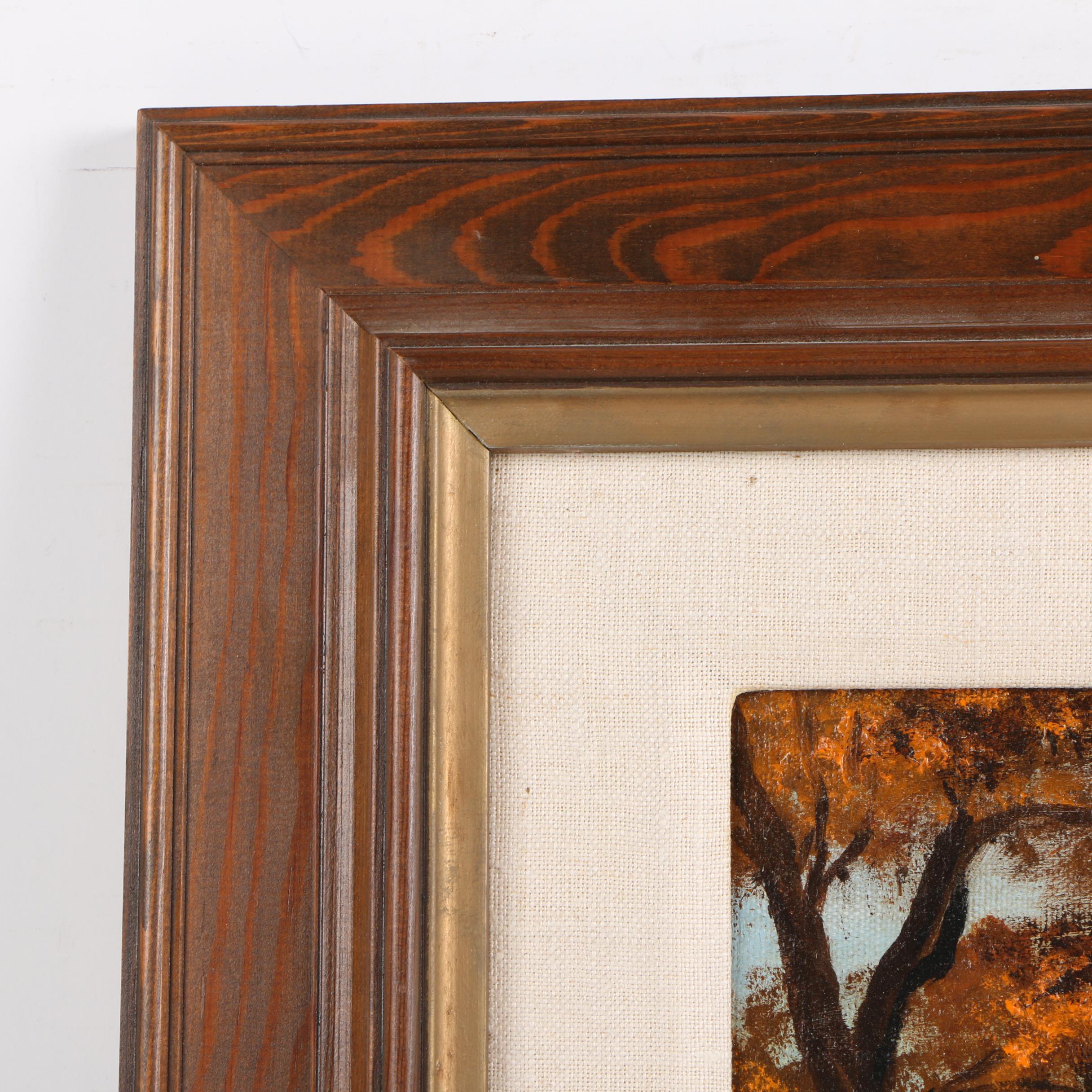 Oil Landscape Painting on Canvasboard