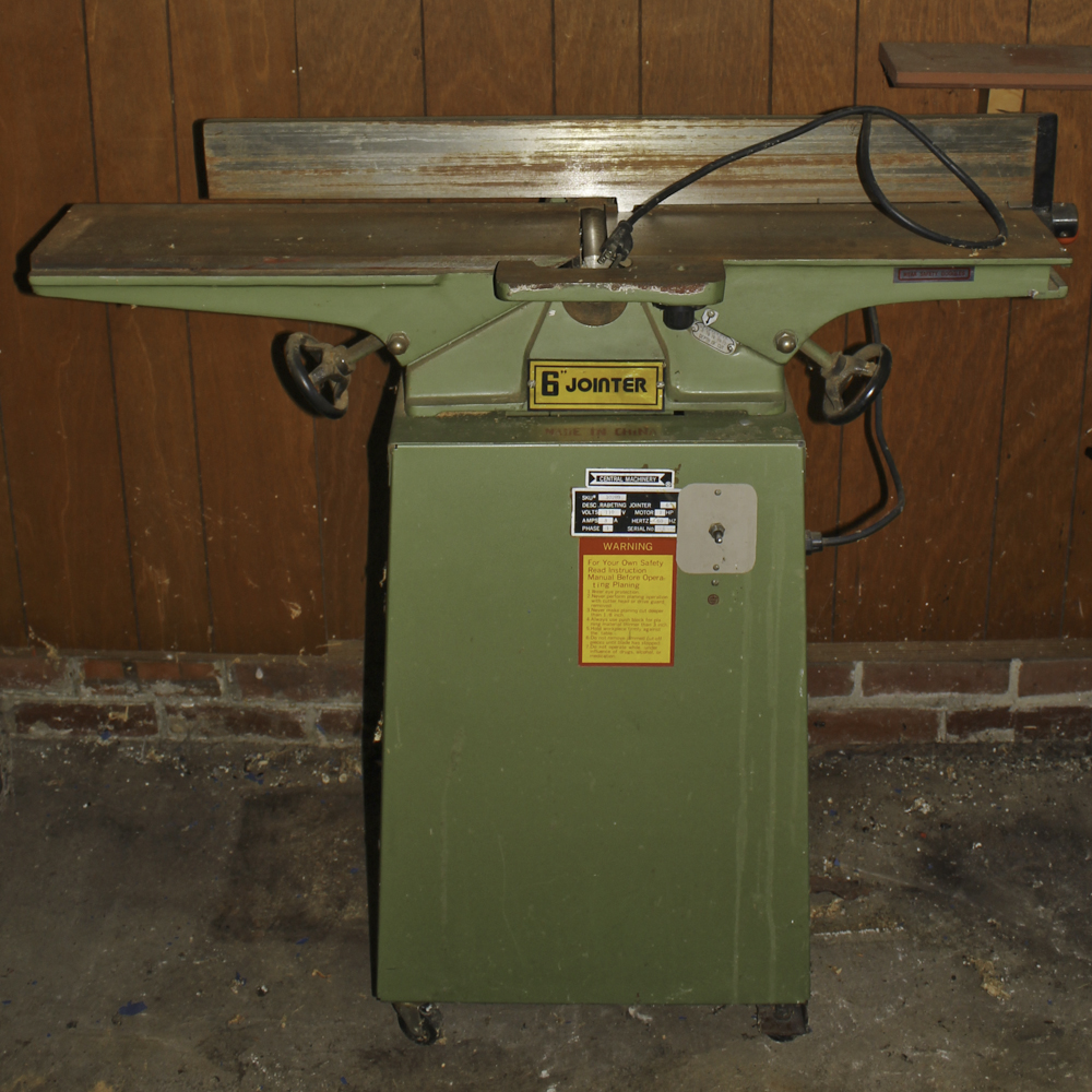 Central Machinery 6" Rabeting Jointer
