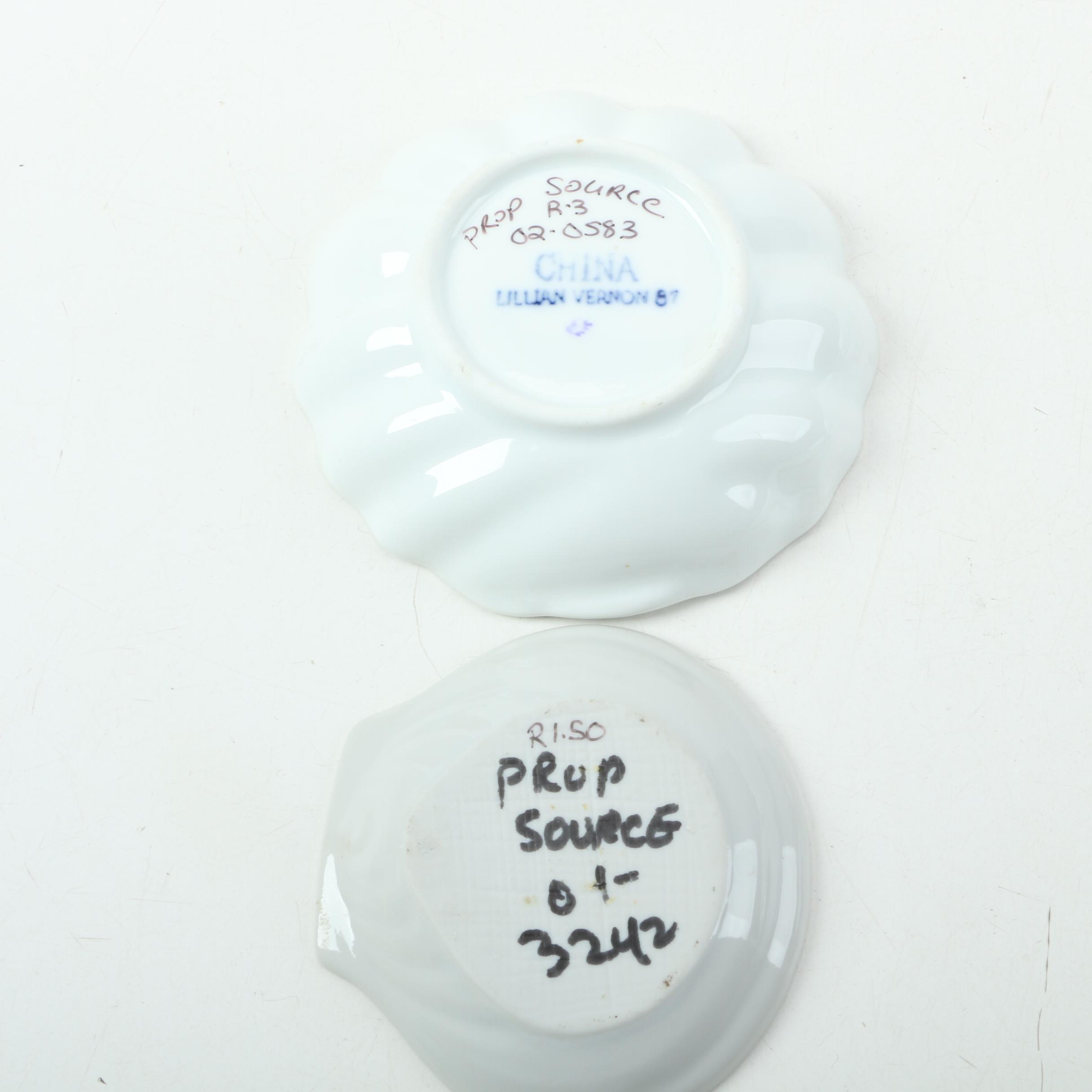 Nautical Seashell Motif Serveware Including Fitz and Floyd "Caribbean"'