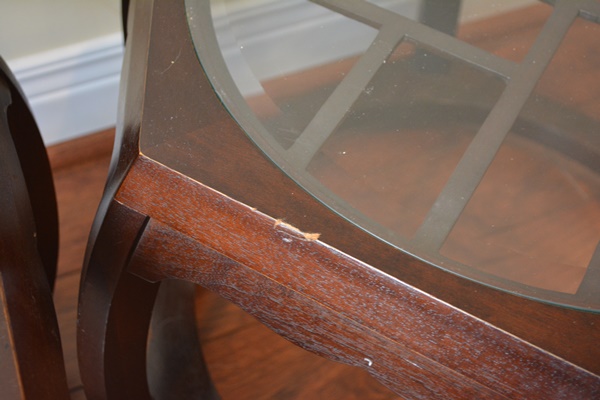 Asian Inspired Hexagonal Side Tables