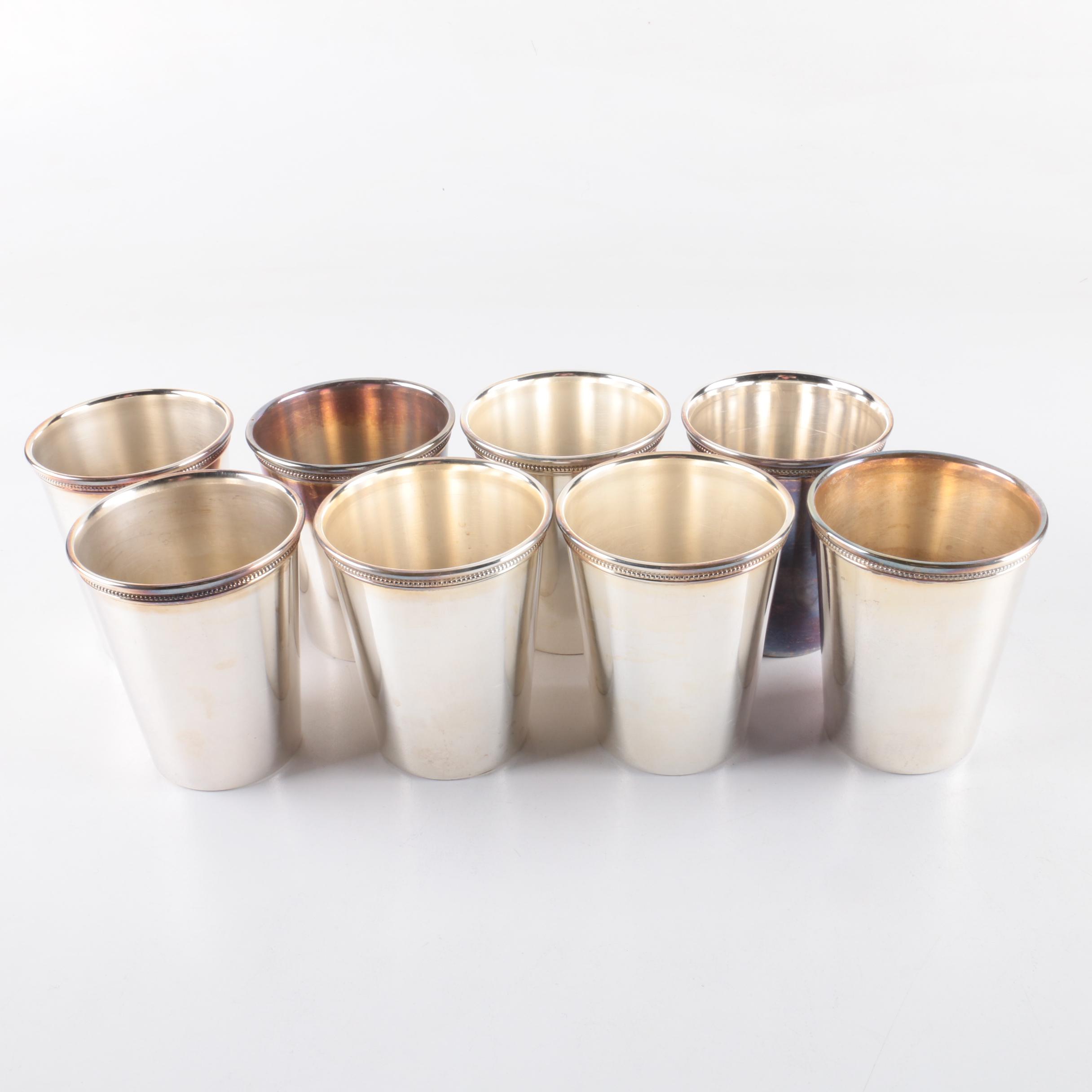 Wm Rogers Mfg. Co. Silver-Plated Mint Julep Cups