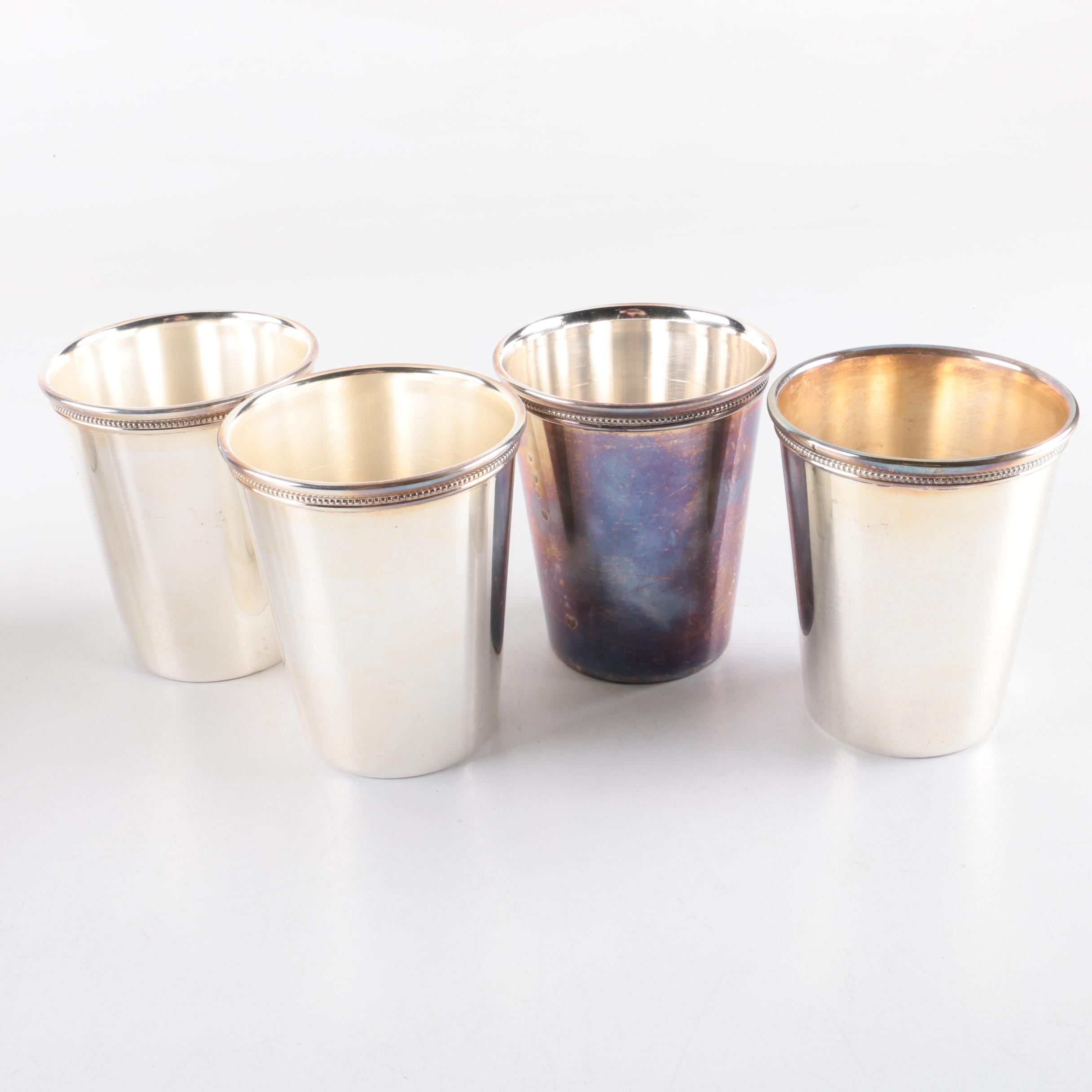 Wm Rogers Mfg. Co. Silver-Plated Mint Julep Cups