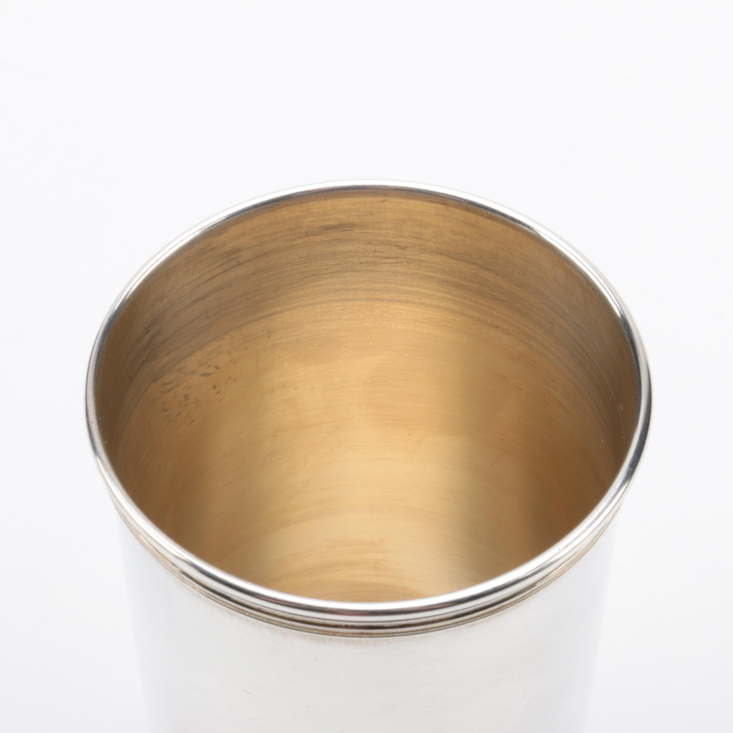 M.A. Selbert Sterling Silver Mint Julep Cups