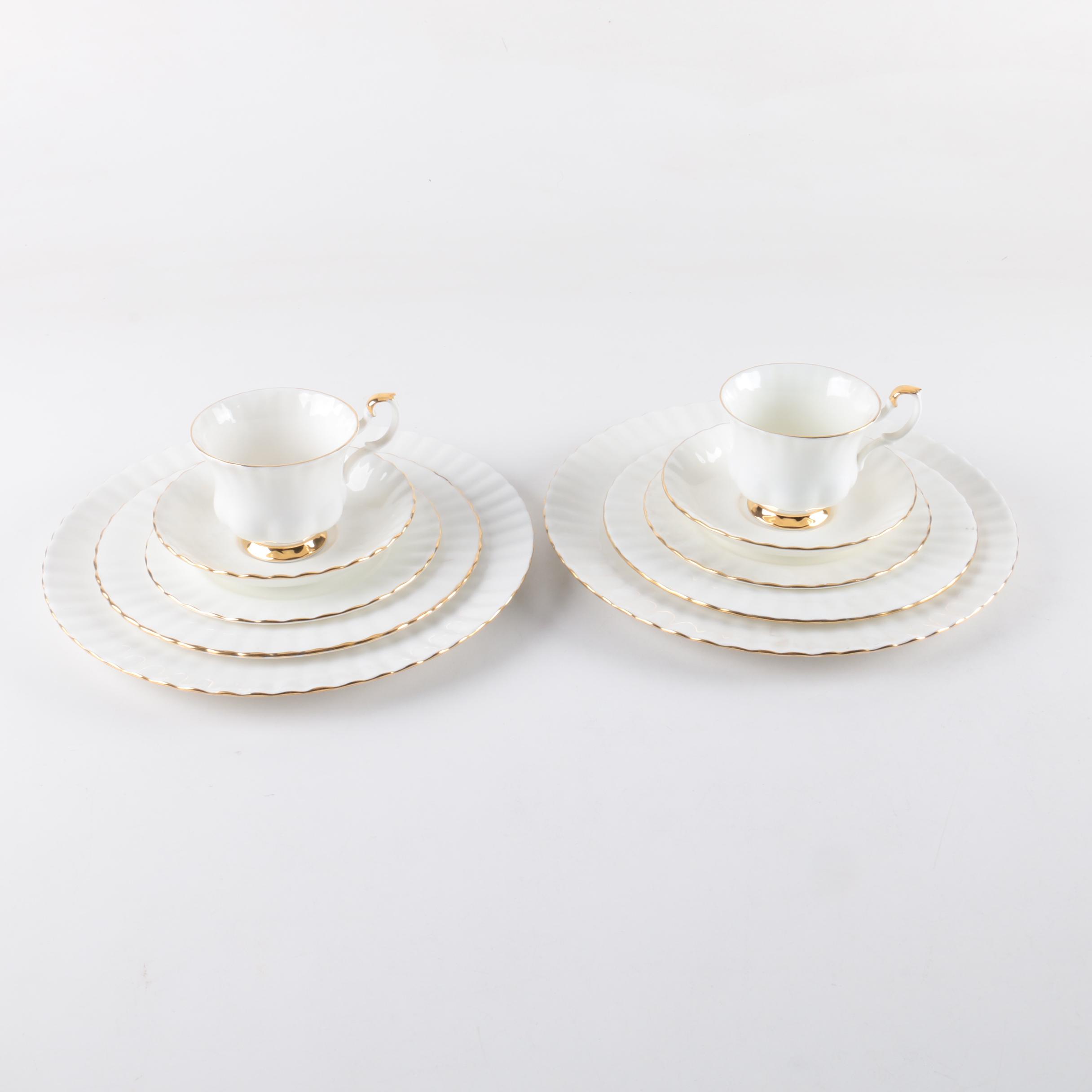 Royal Albert "Val D'Or" Bone China Place Settings