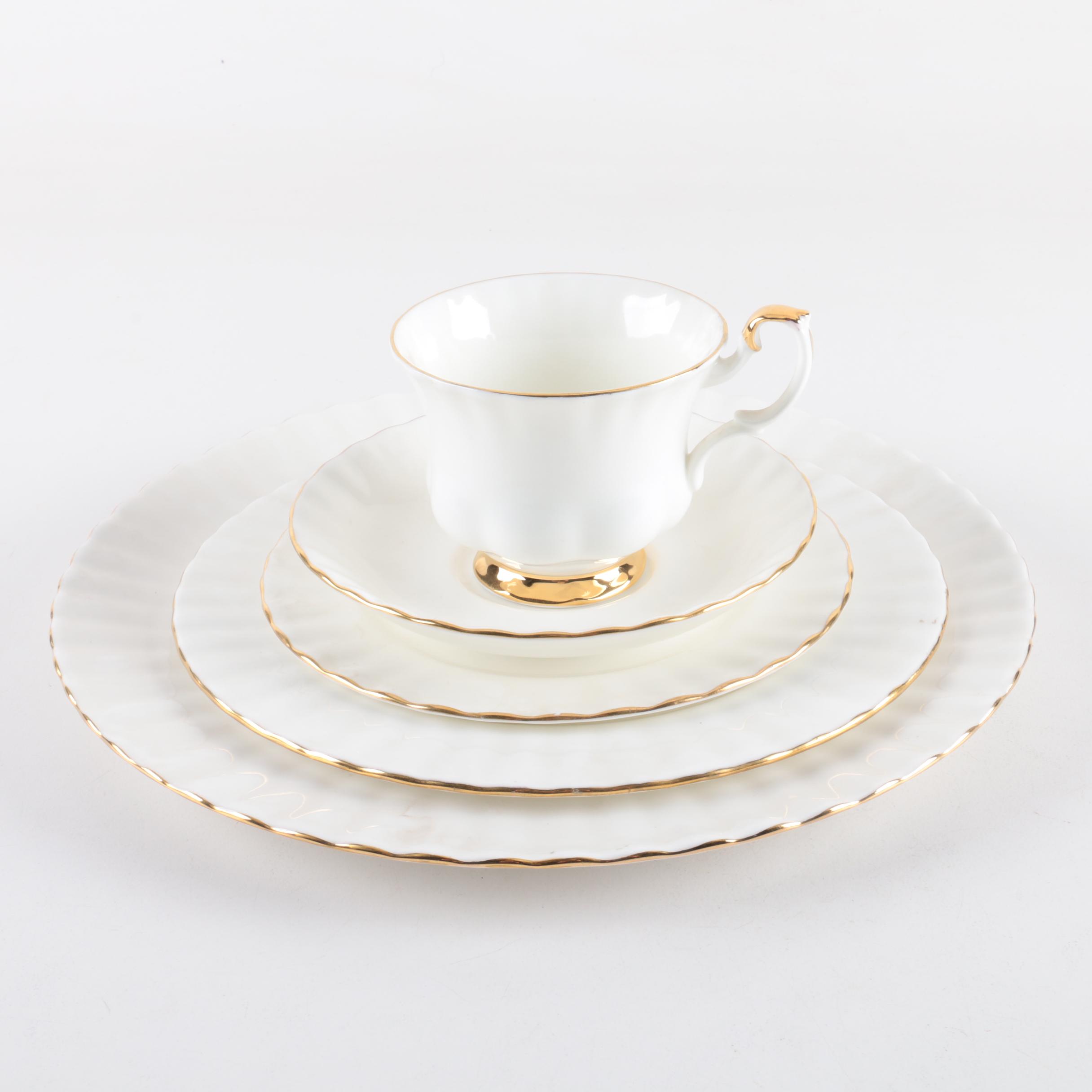 Royal Albert "Val D'Or" Bone China Place Settings
