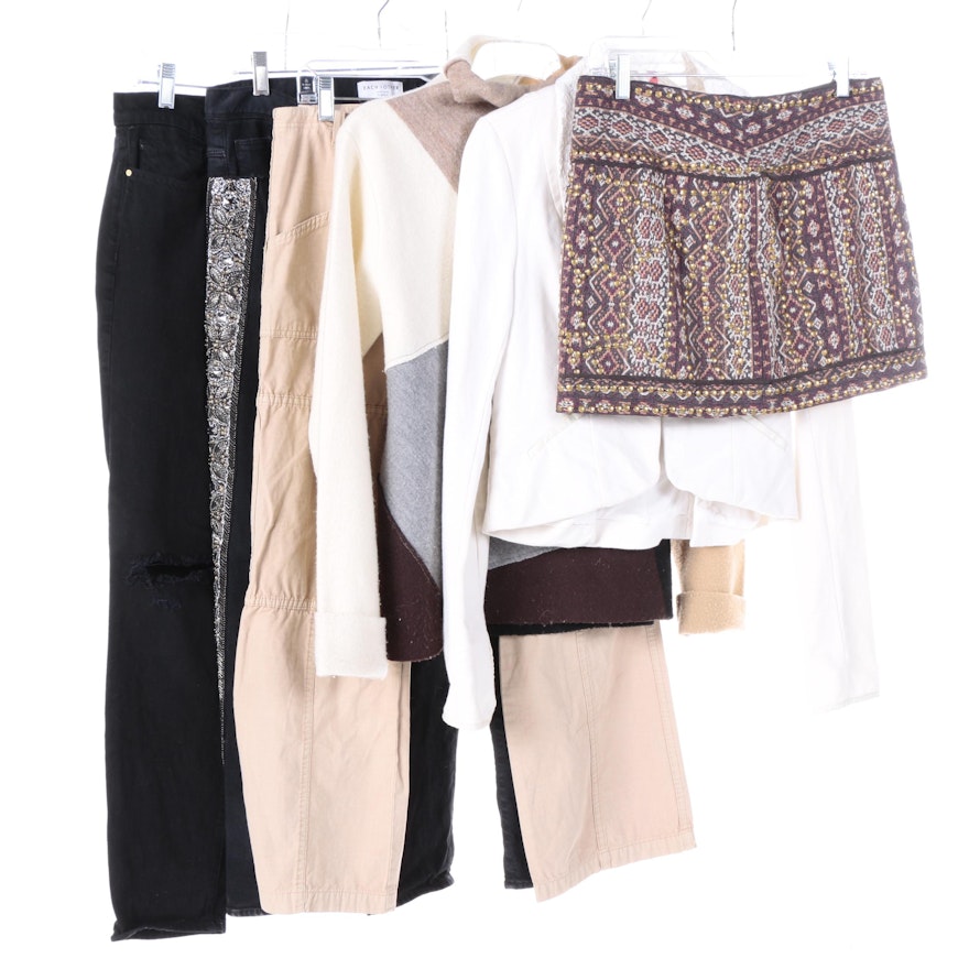 Women's Tops, Pants and Skirt Including Free People