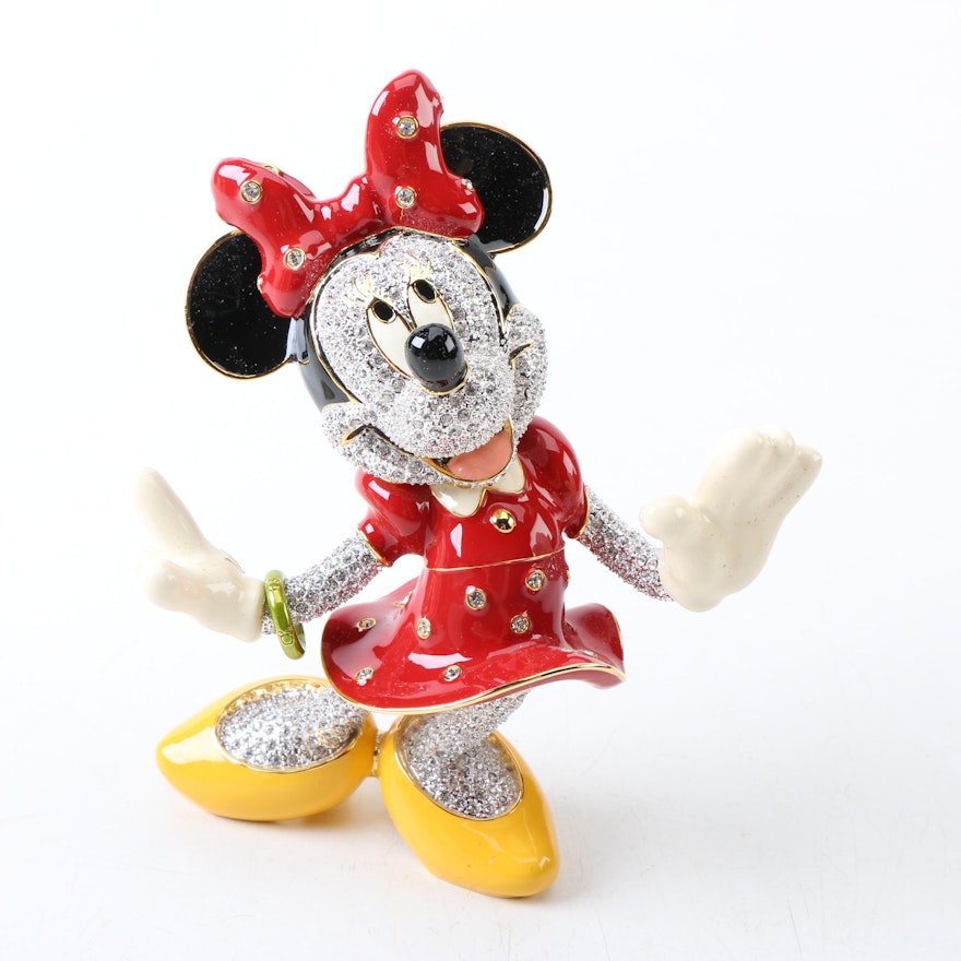 2008 Arribas Disney Signature Series Jeweled Minnie Mouse Figure