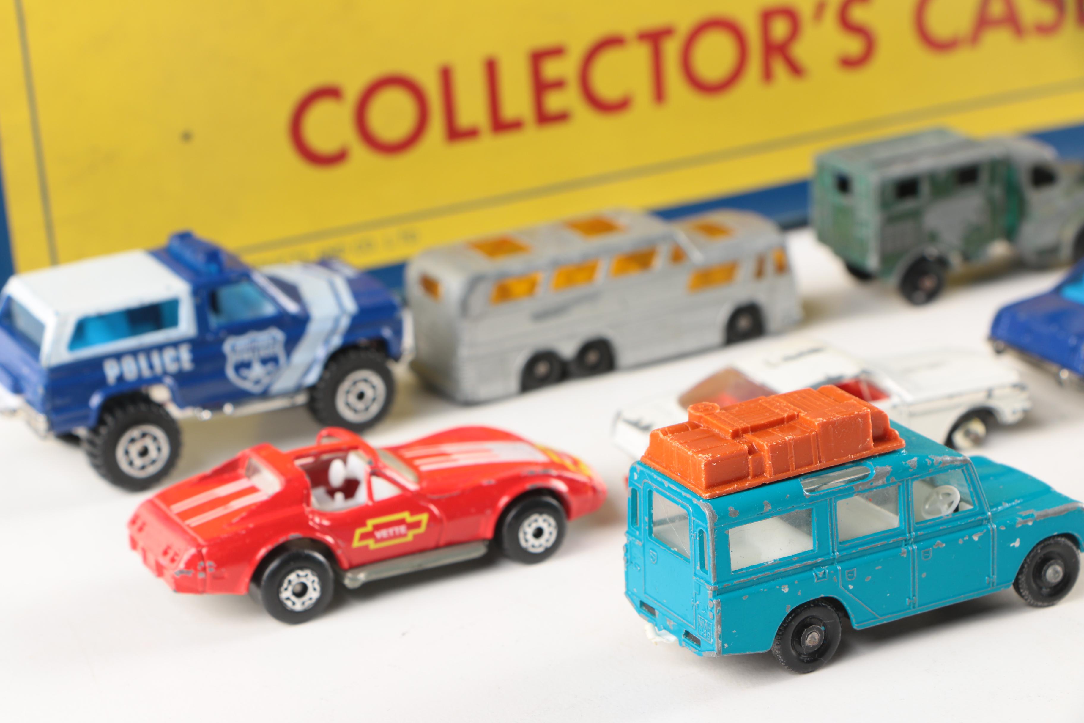 1966 Lesney "Matchbox" Collector's Case with Die-Cast Cars