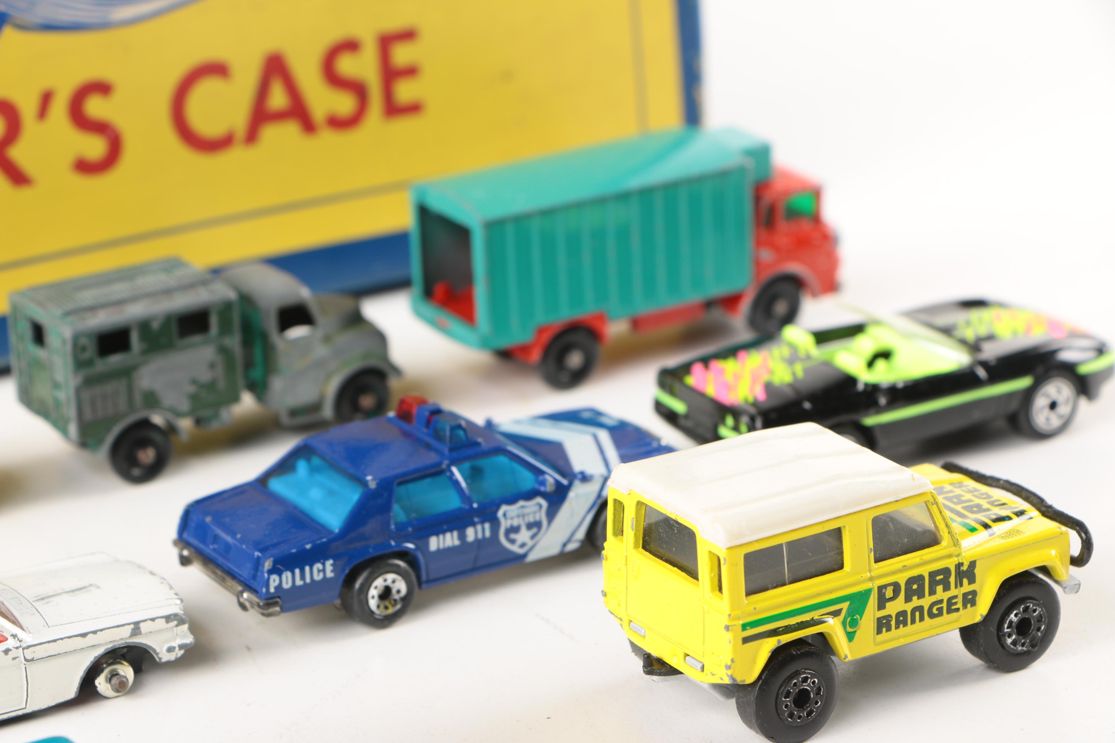 1966 Lesney "Matchbox" Collector's Case with Die-Cast Cars