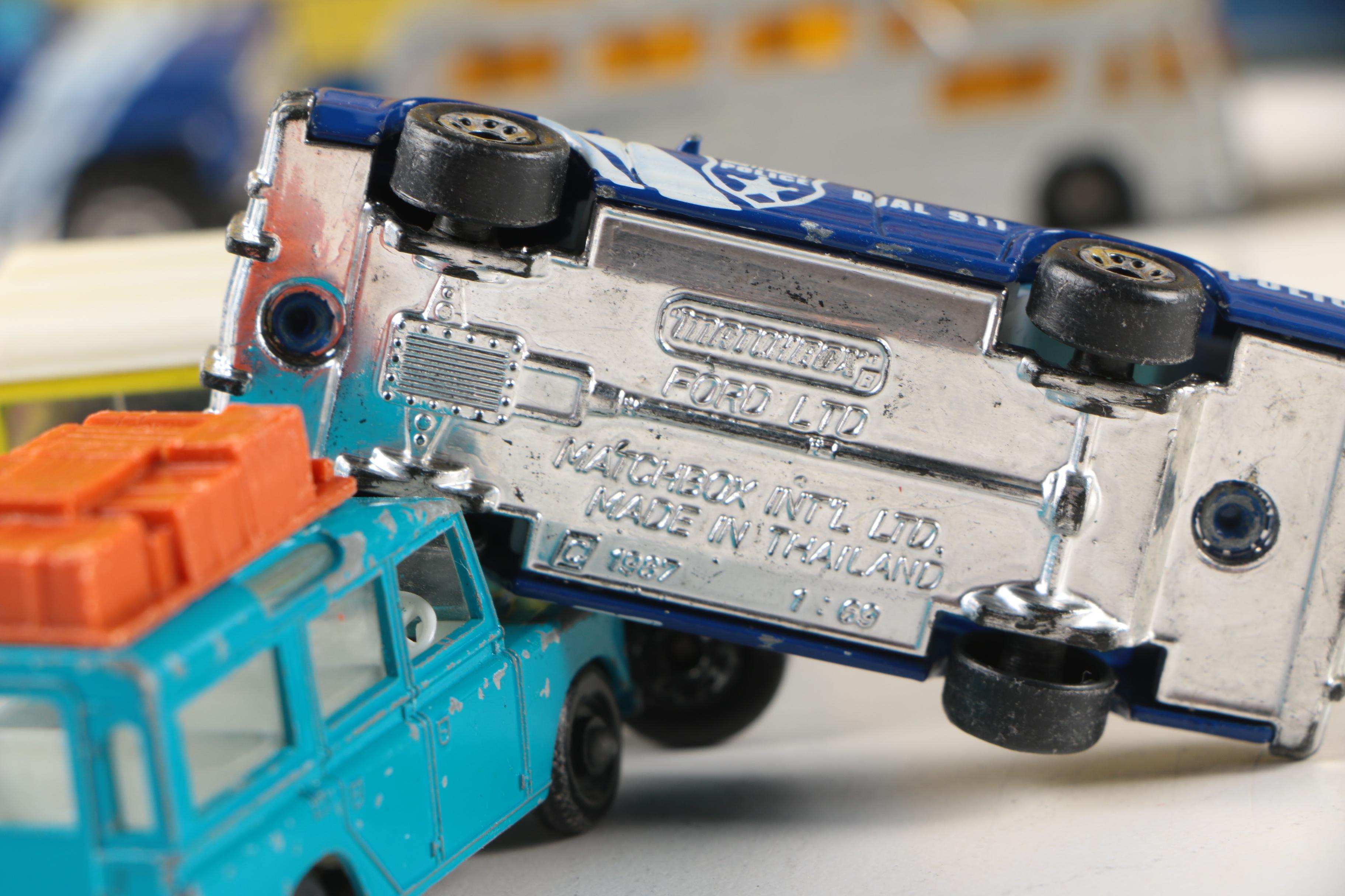 1966 Lesney "Matchbox" Collector's Case with Die-Cast Cars