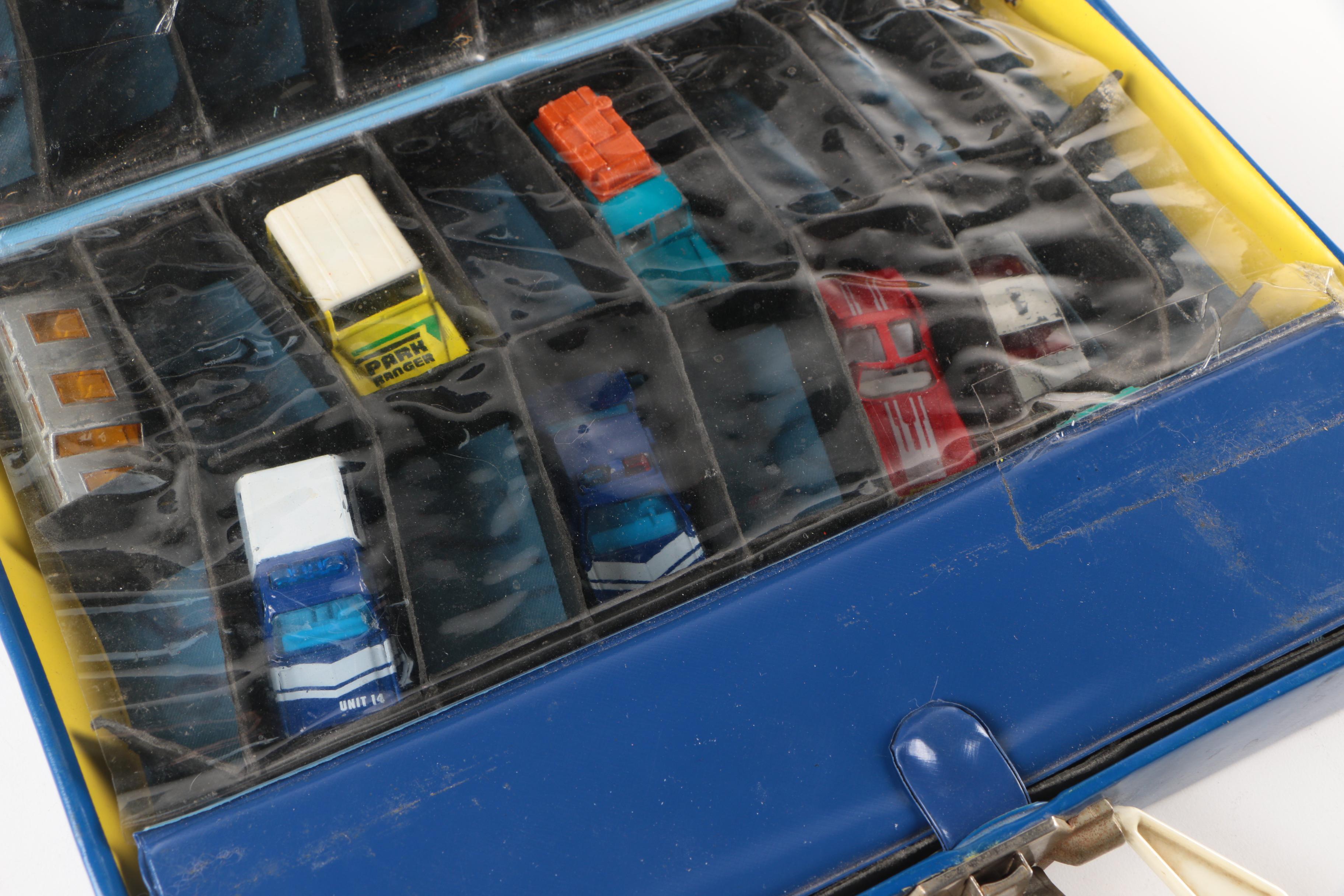 1966 Lesney "Matchbox" Collector's Case with Die-Cast Cars