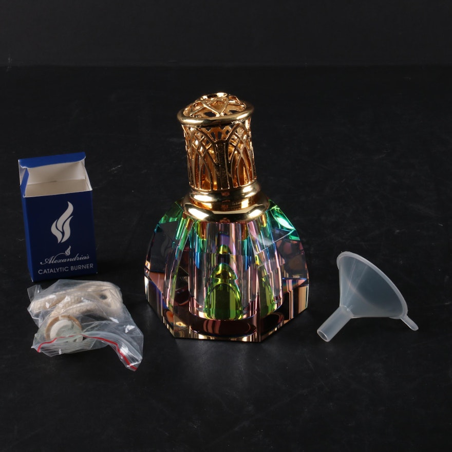 Alexandria's Crystal Fragrance Oil Lamp