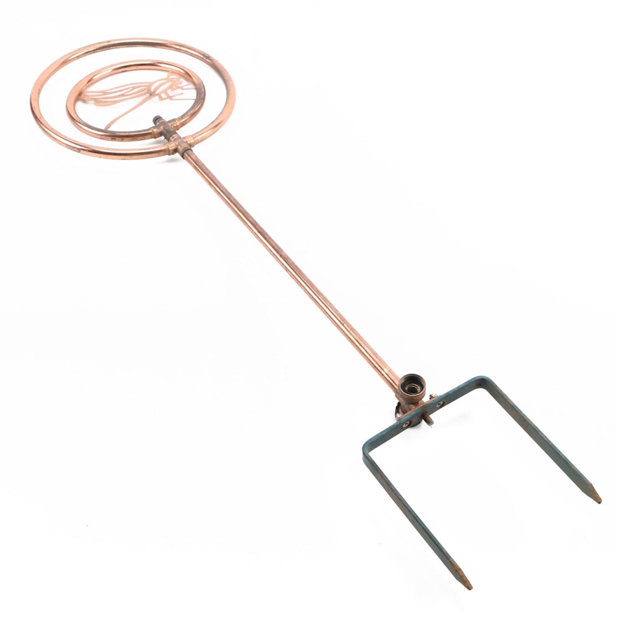 Copper Toned Decorative Sprinkler