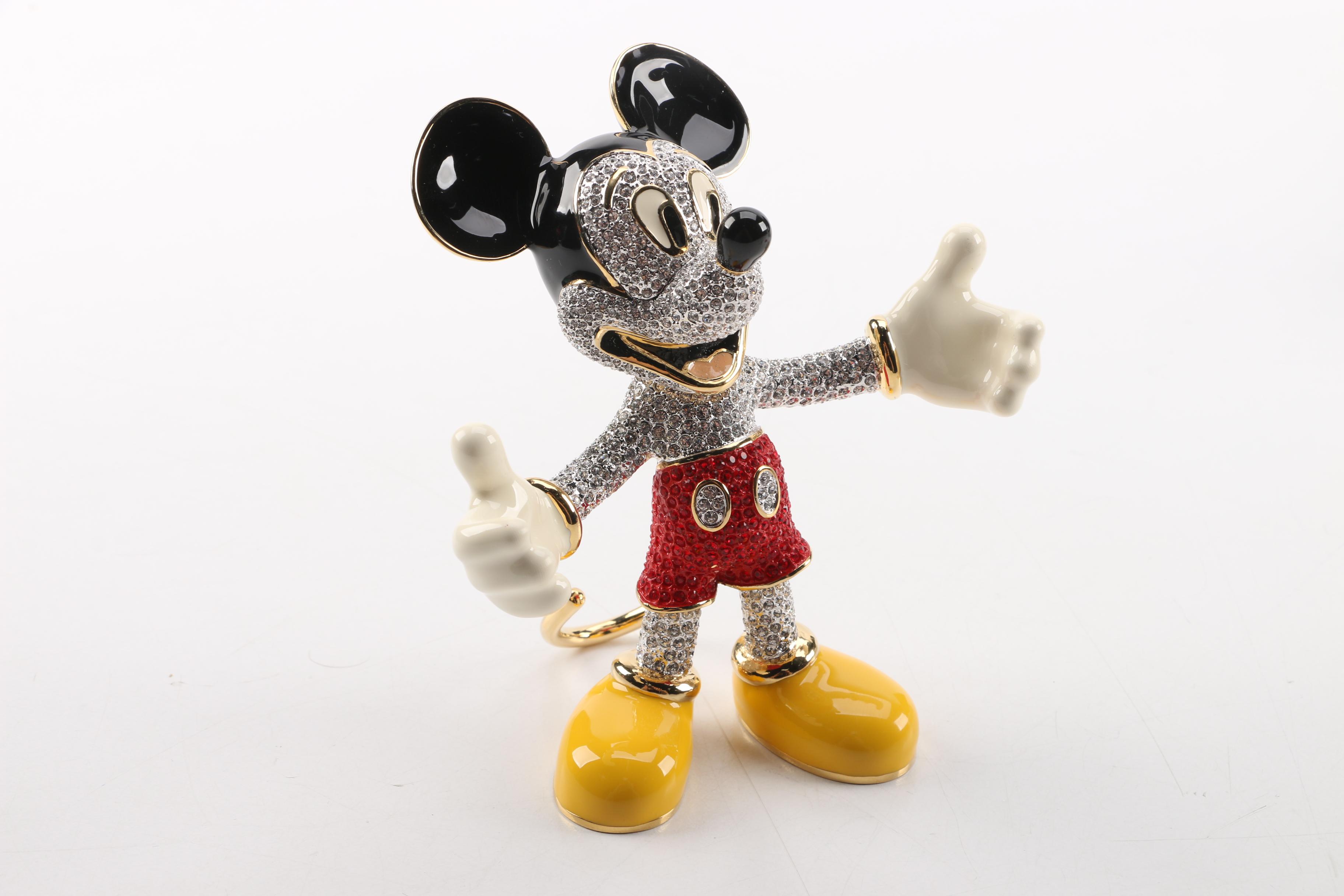 Arribas Disney Signature Series 2000 Jeweled Mickey Figurine