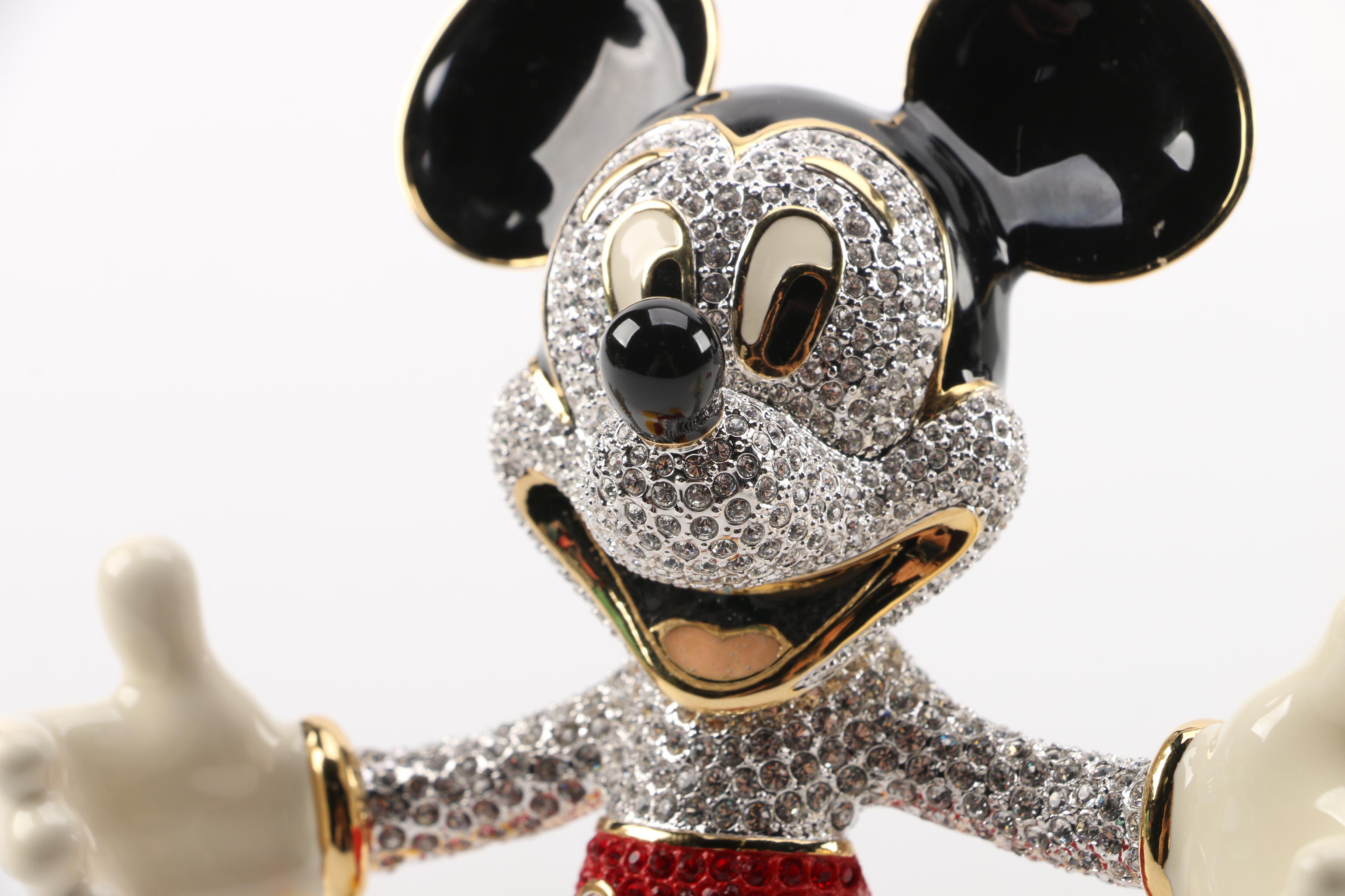 Arribas Disney Signature Series 2000 Jeweled Mickey Figurine