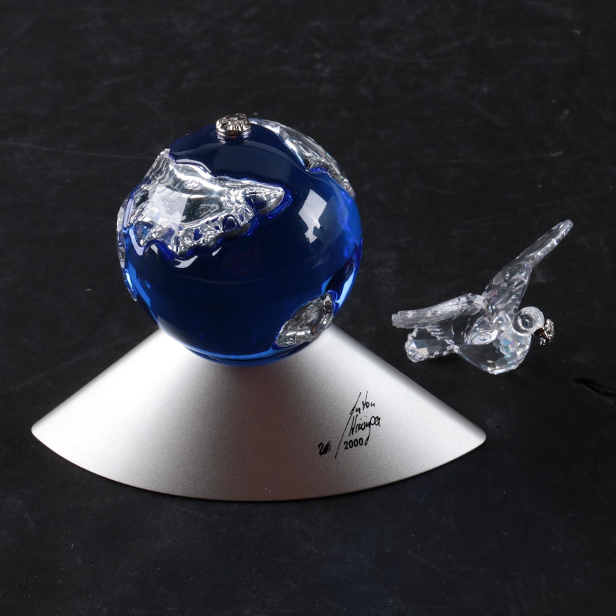 Swarovski Crystal Millenium Edition Planet Figurine