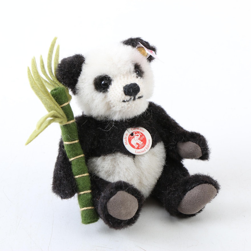 2008 Steiff Limited Edition Miniature Plush Panda