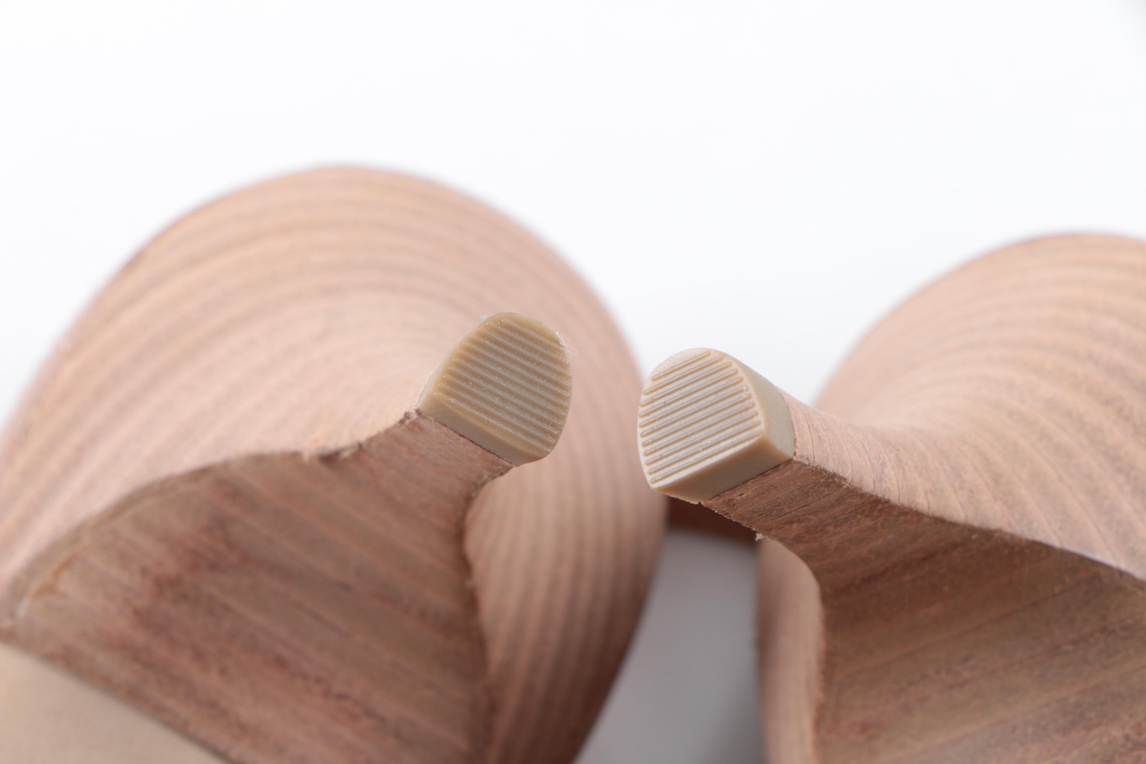 Tory Burch Tan Leather Heeled Sandals