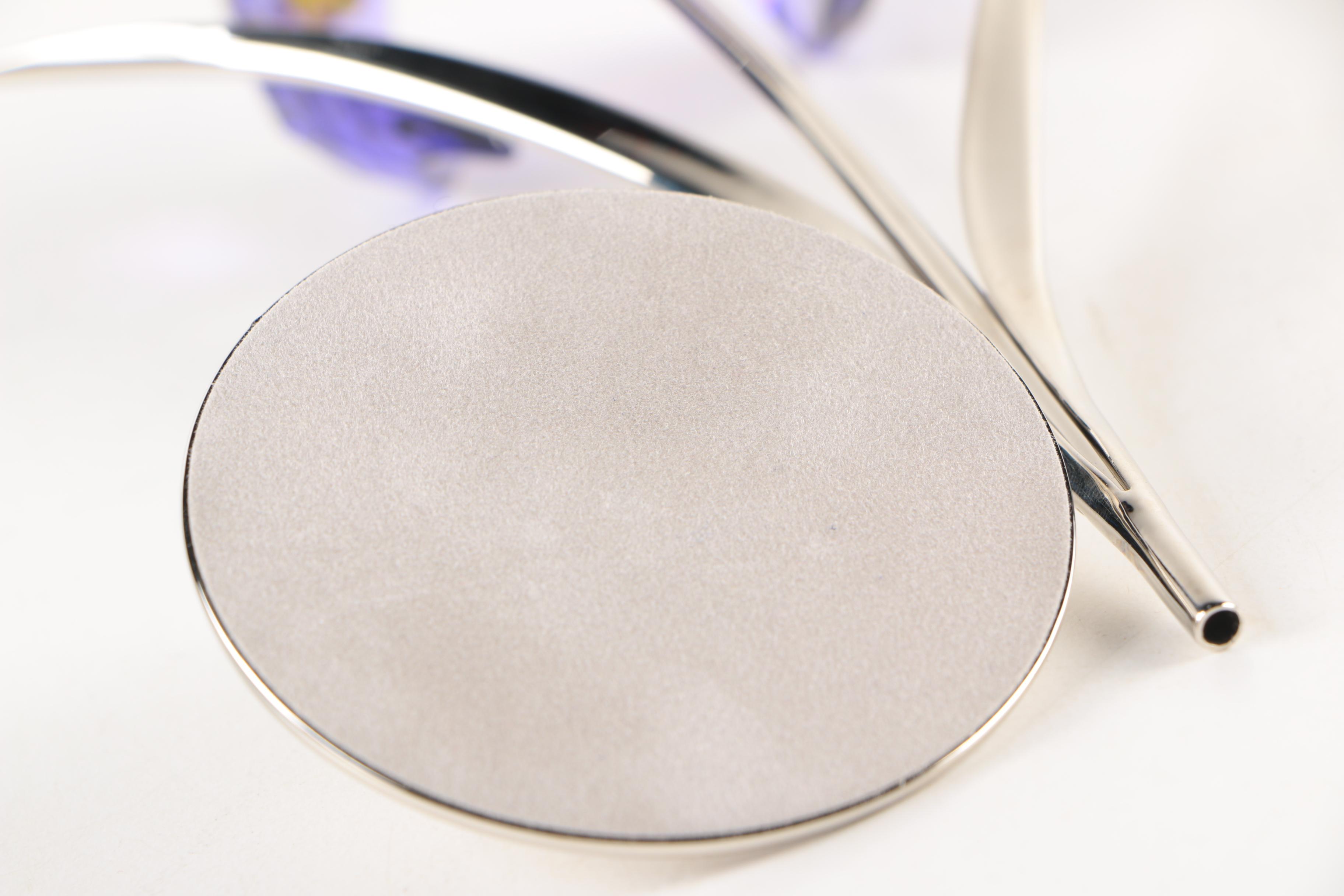 Swarovski "Exotic Flowers-Crystal Paradise" Damboa Blue Violet Crystal Figurine