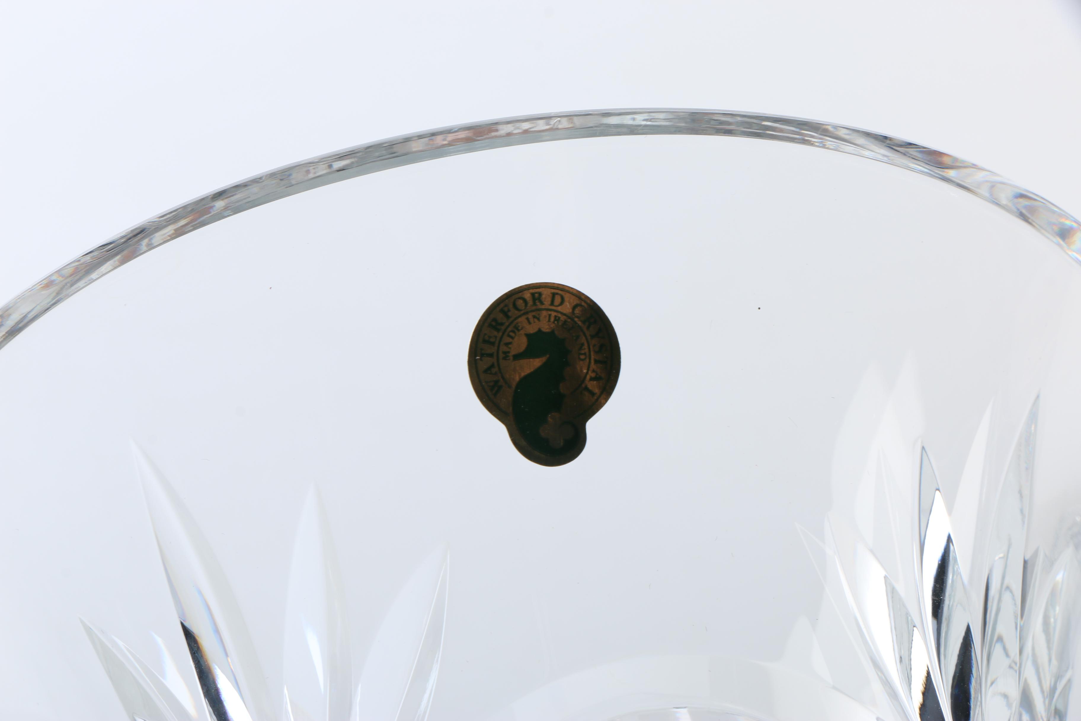 Waterford Crystal Artisan Hurricane Candle Holders