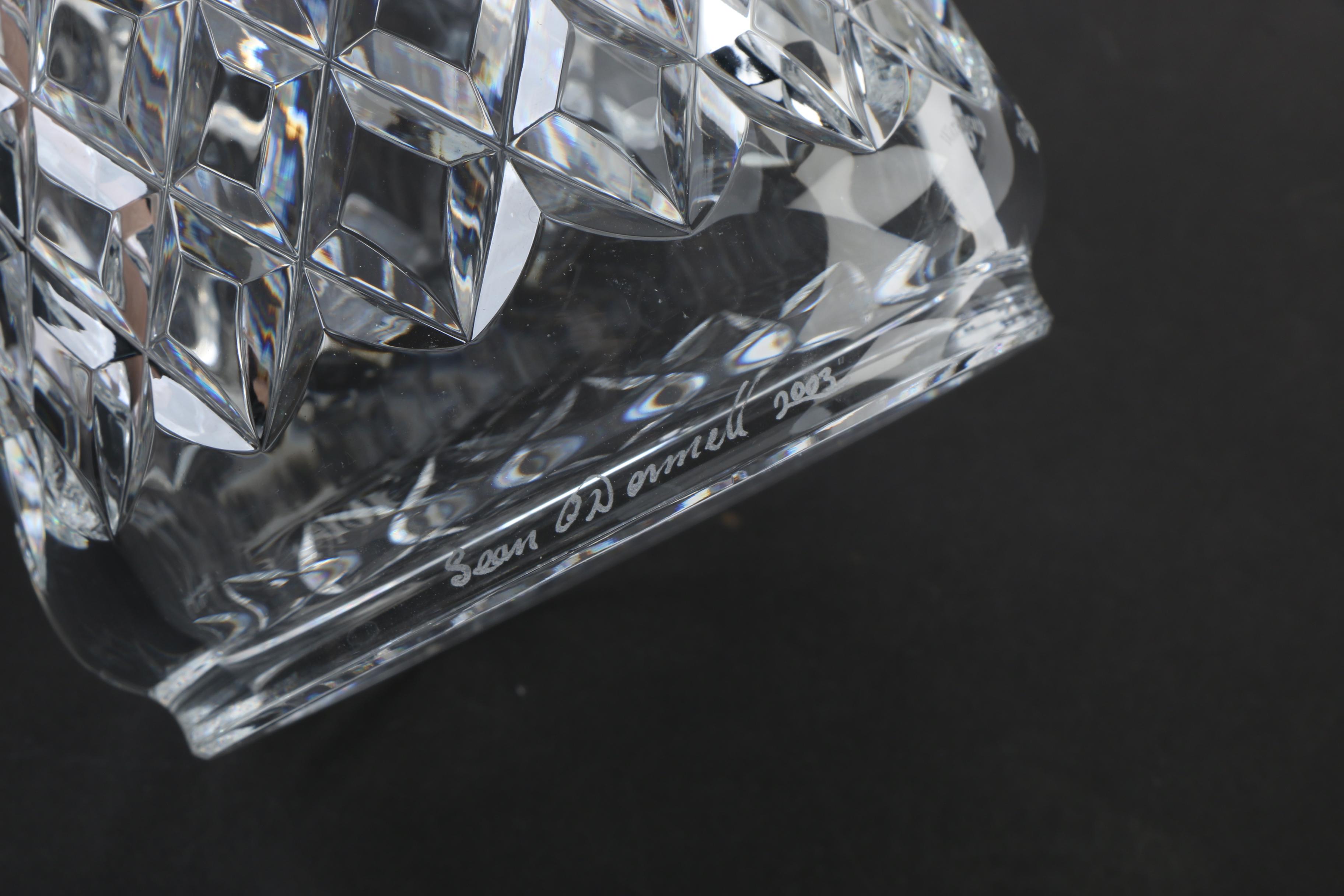 Waterford Crystal Artisan Hurricane Candle Holders