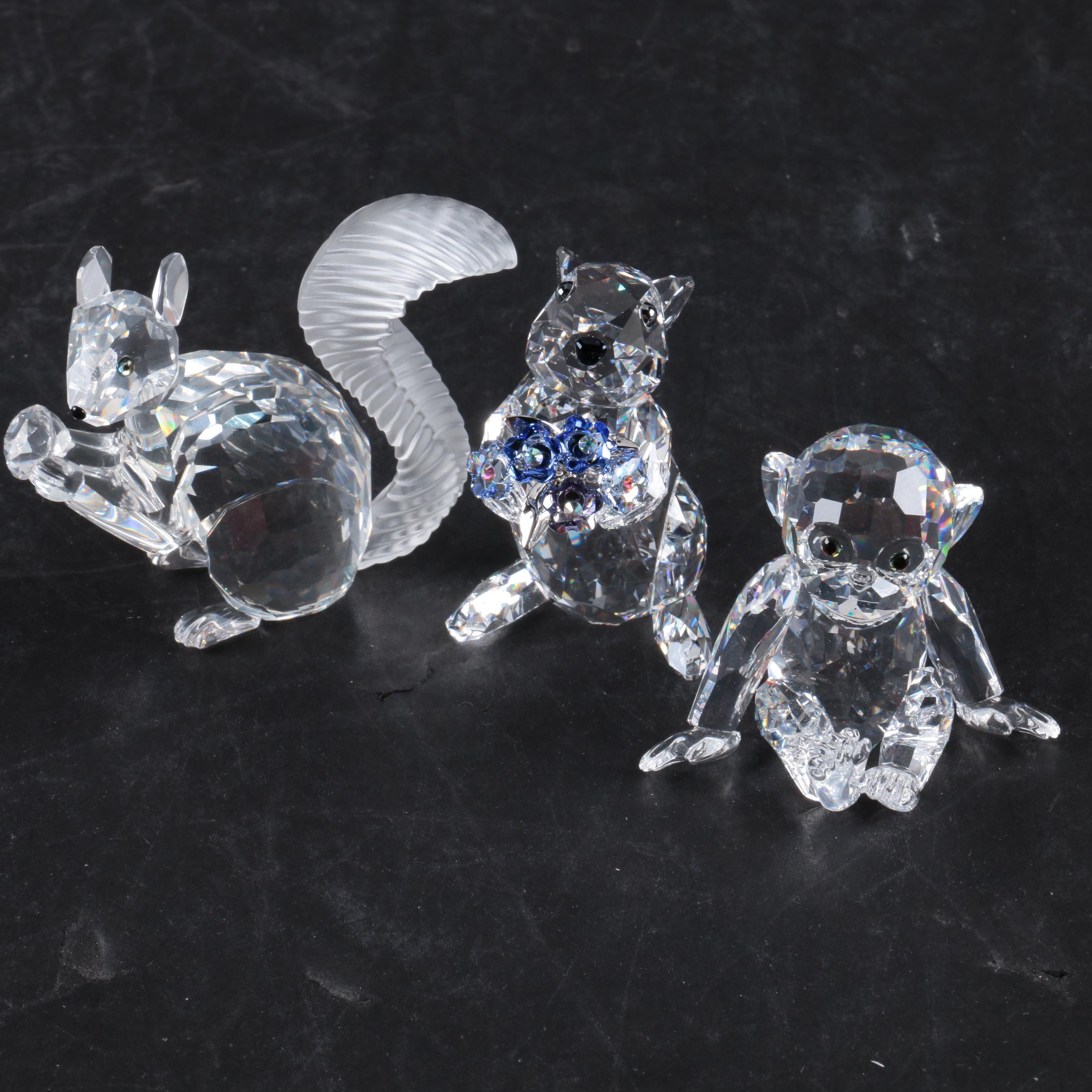 Swarovski Crystal Animal Figurines