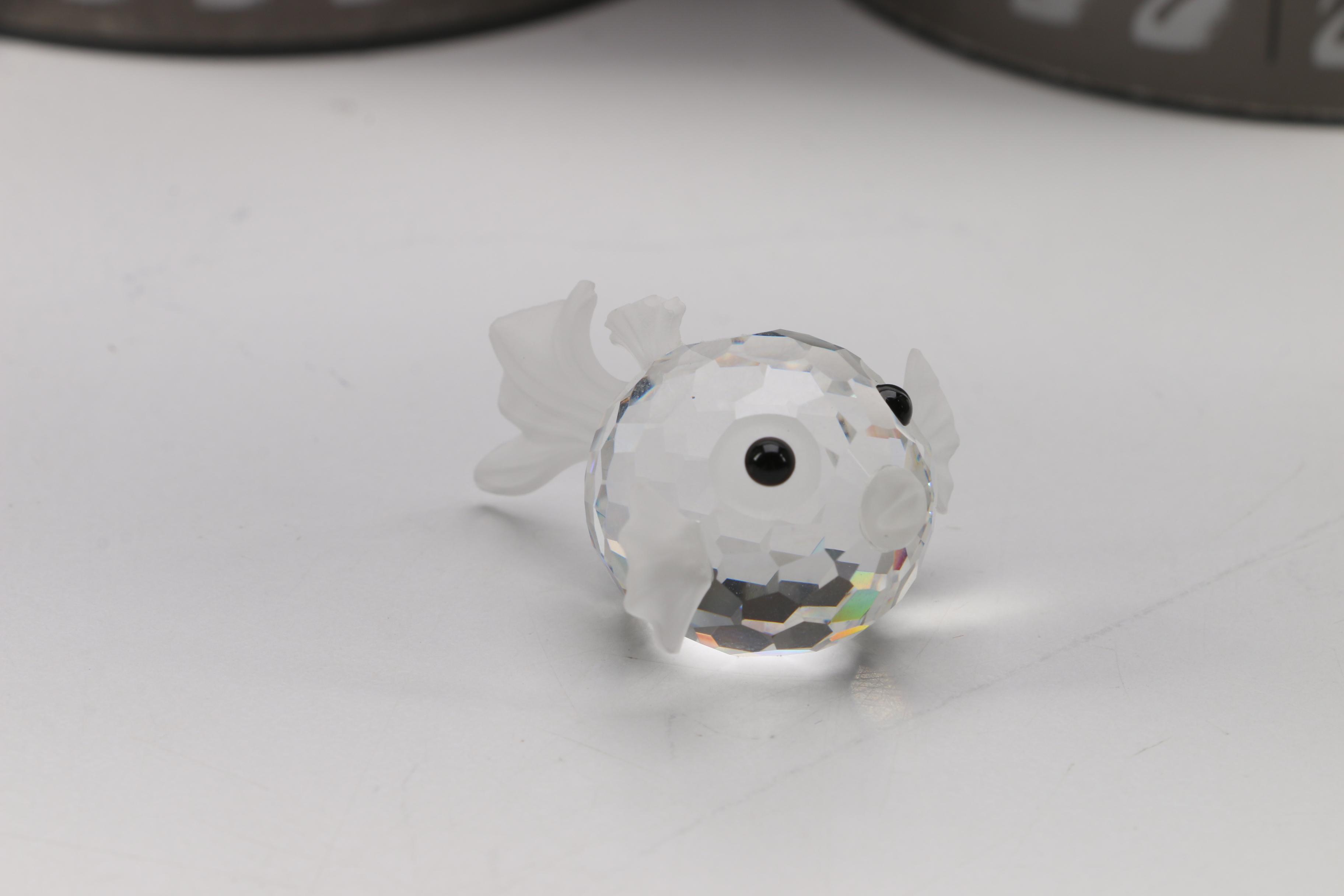 Swarovski Crystal Figurines Including Seahorse