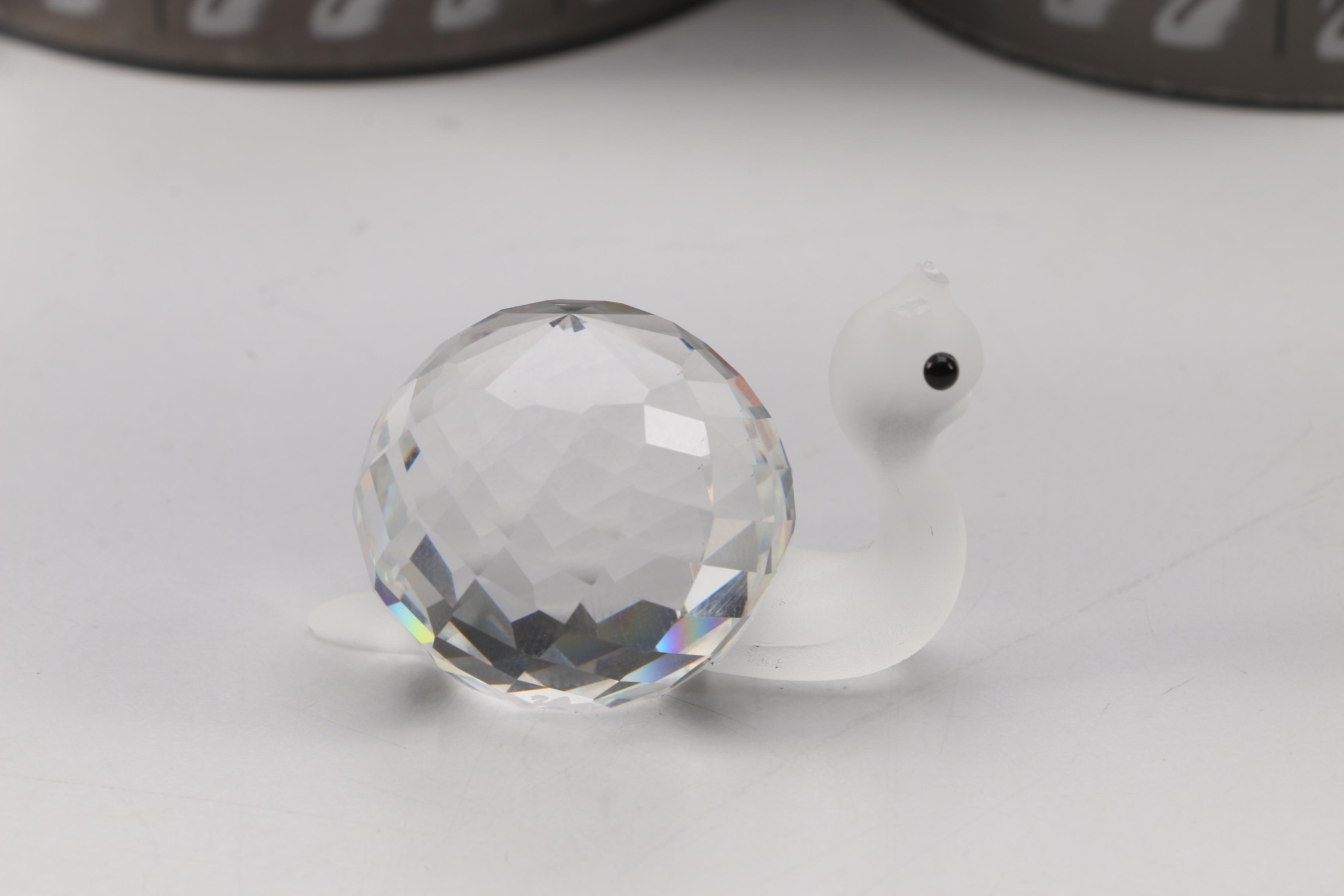 Swarovski Crystal Figurines Including Seahorse