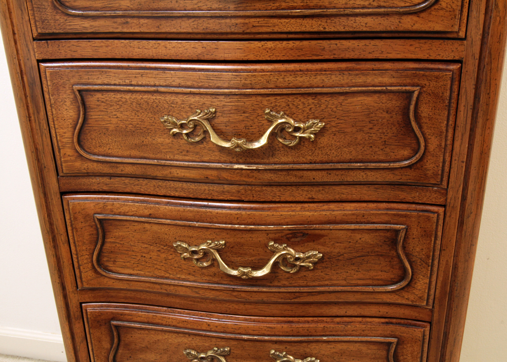 Vintage French Provincial Style Lingerie Chest by the Davis Cabinet Co.