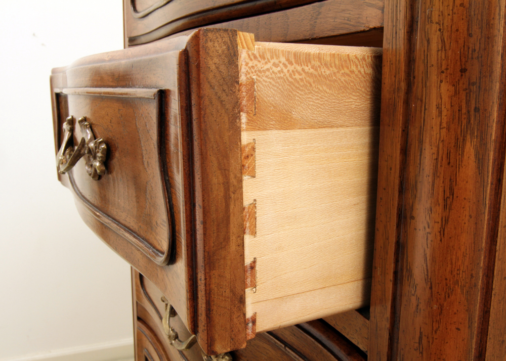 Vintage French Provincial Style Lingerie Chest by the Davis Cabinet Co.