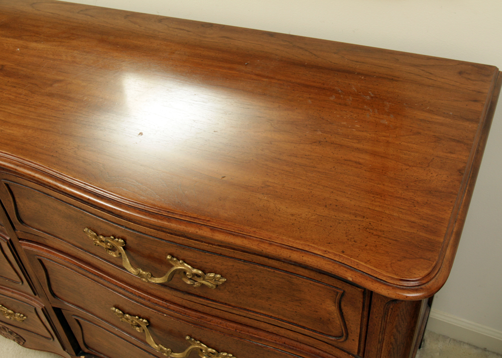 Vintage French Provincial Style Dresser by the Davis Cabinet Co.