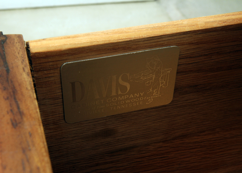 Vintage French Provincial Style Dresser by the Davis Cabinet Co.