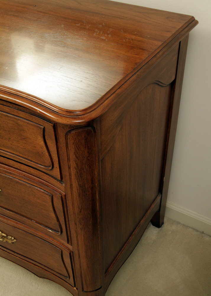 Vintage French Provincial Style Dresser by the Davis Cabinet Co.