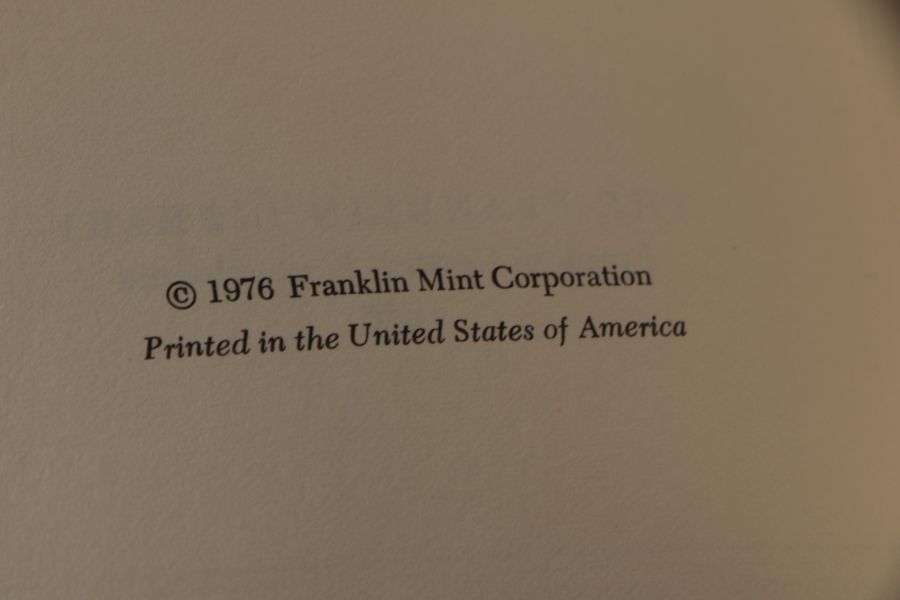 Franklin Library Edition Books